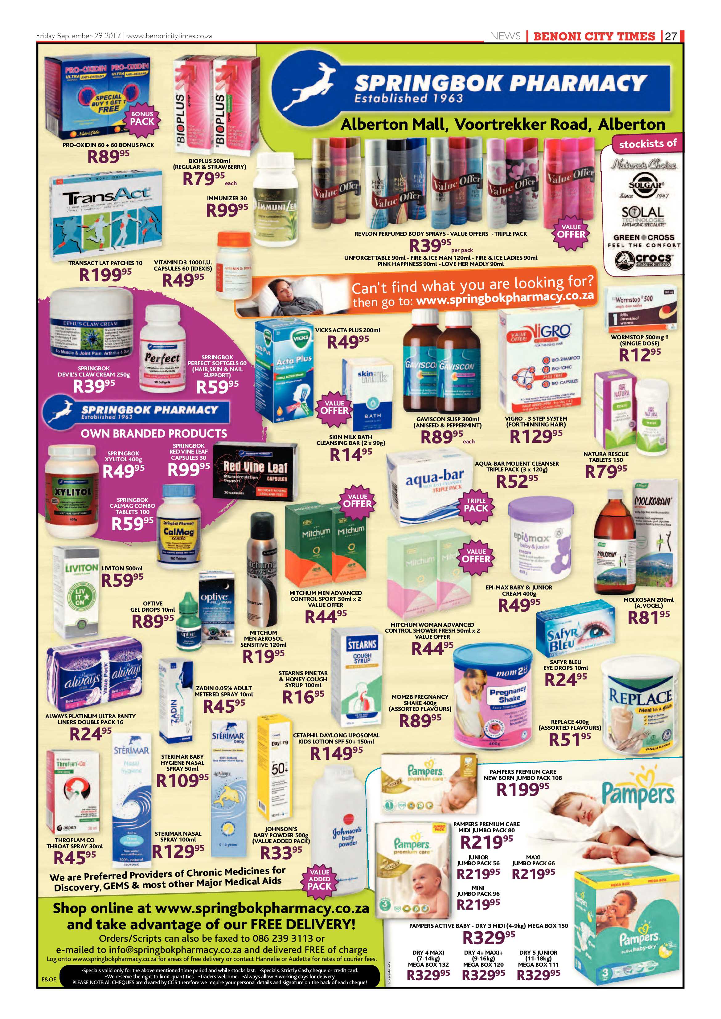 Benoni City Times 28 September 2017 page 27