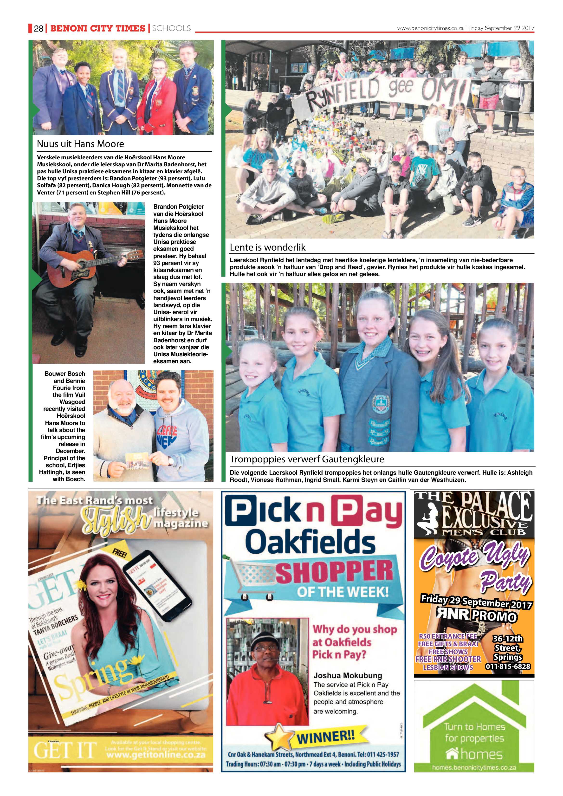 Benoni City Times 28 September 2017 page 28