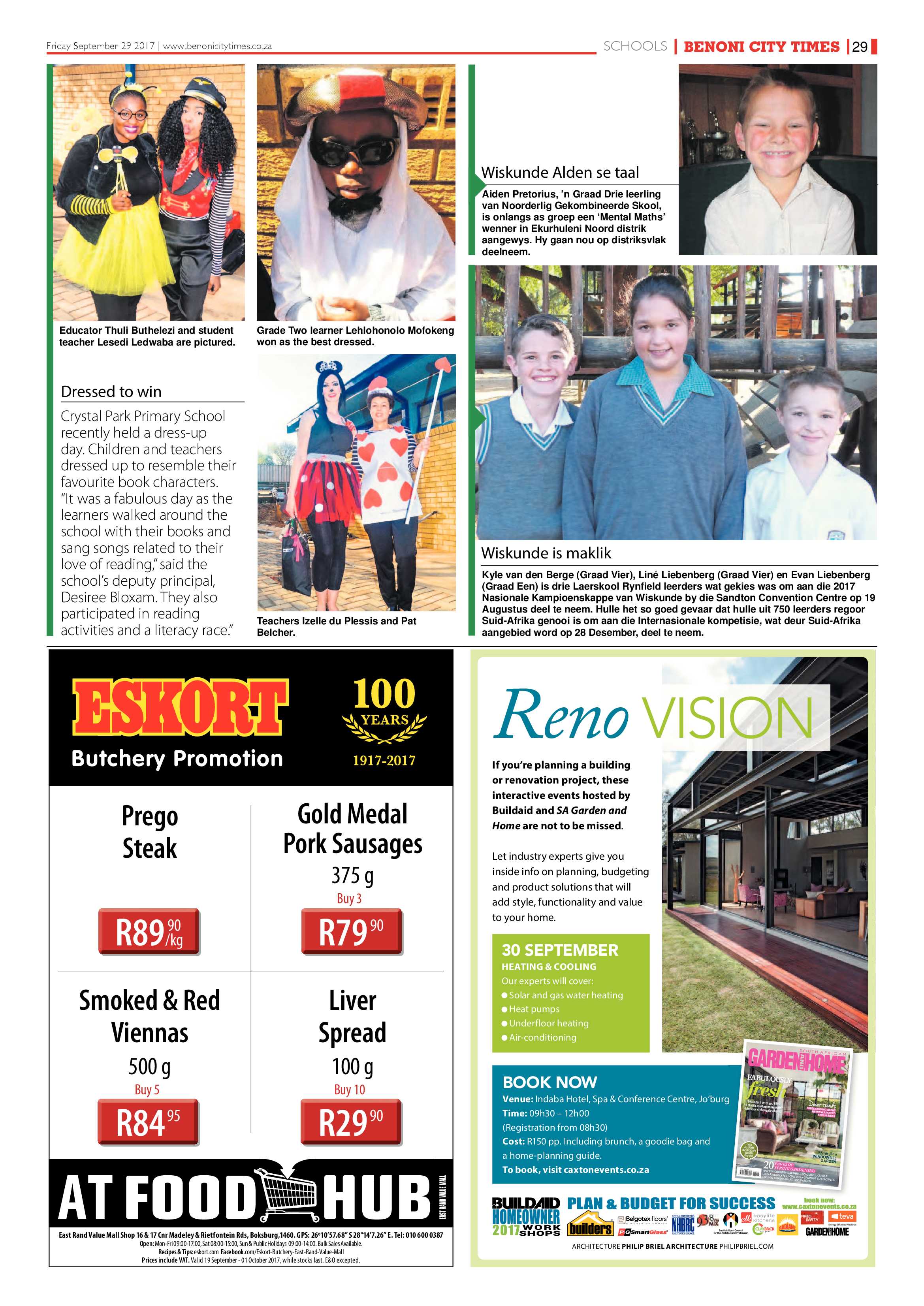 Benoni City Times 28 September 2017 page 29