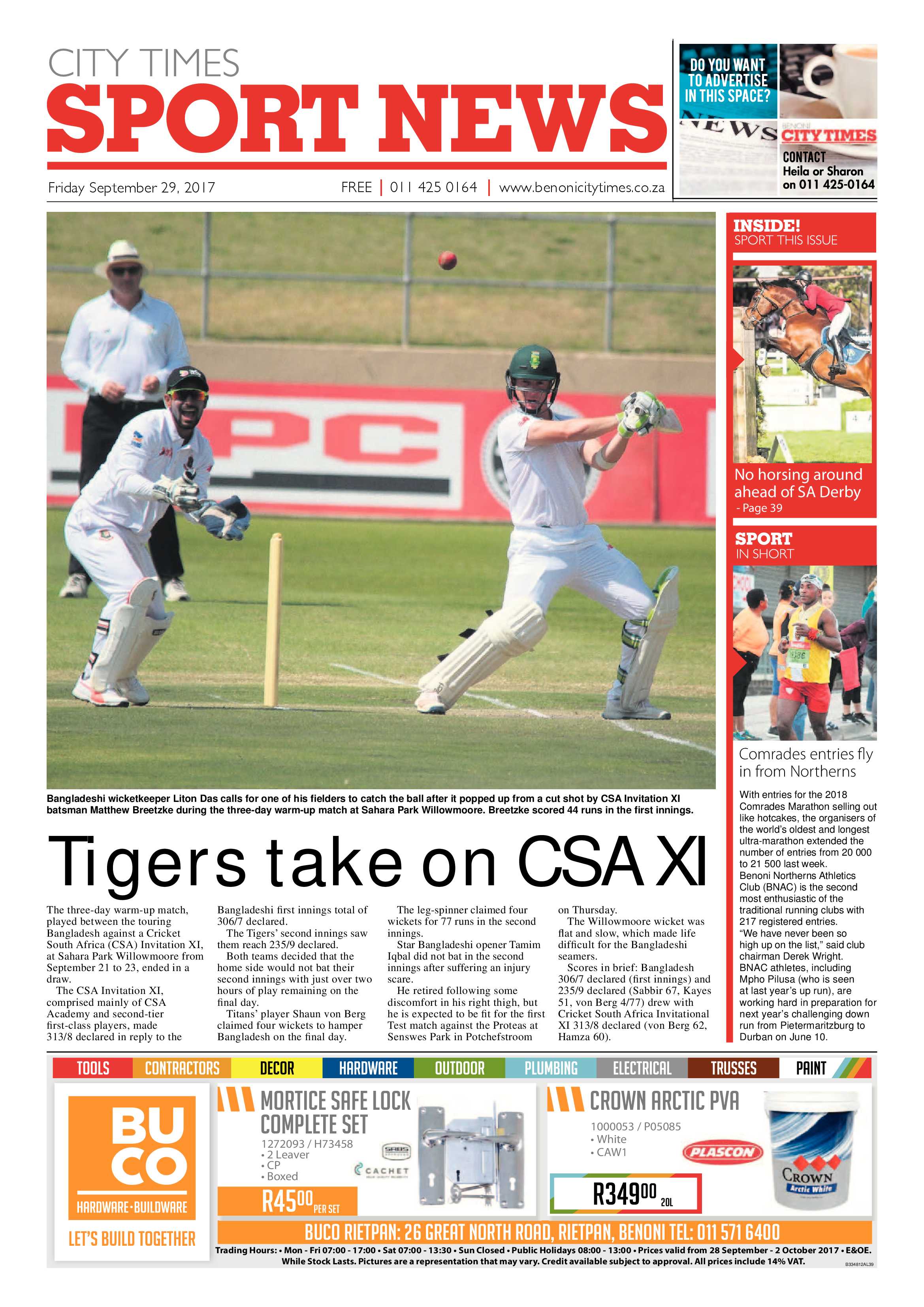 Benoni City Times 28 September 2017 page 40