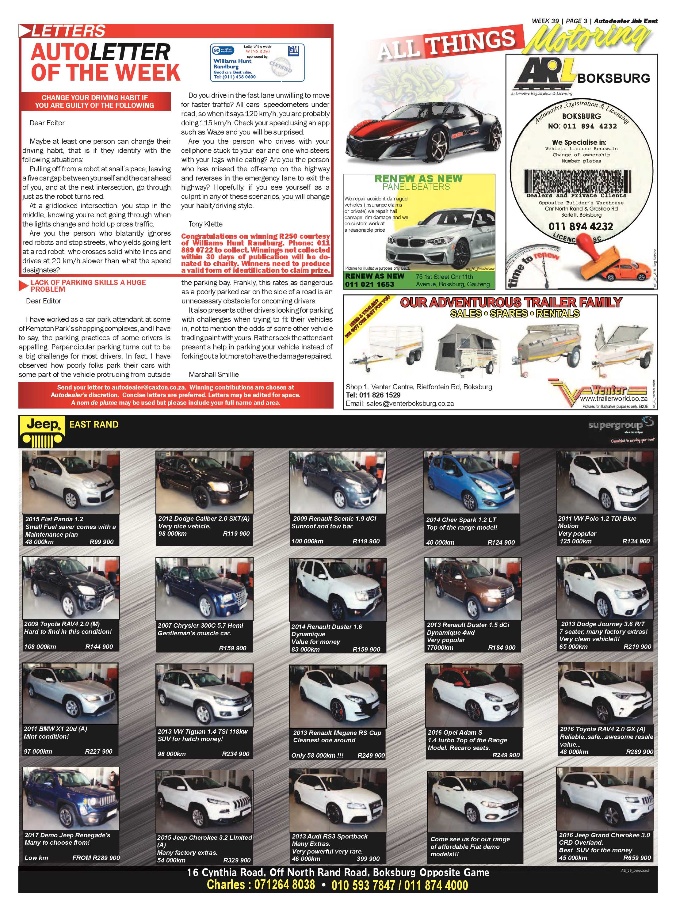 Benoni City Times 28 September 2017 page 43