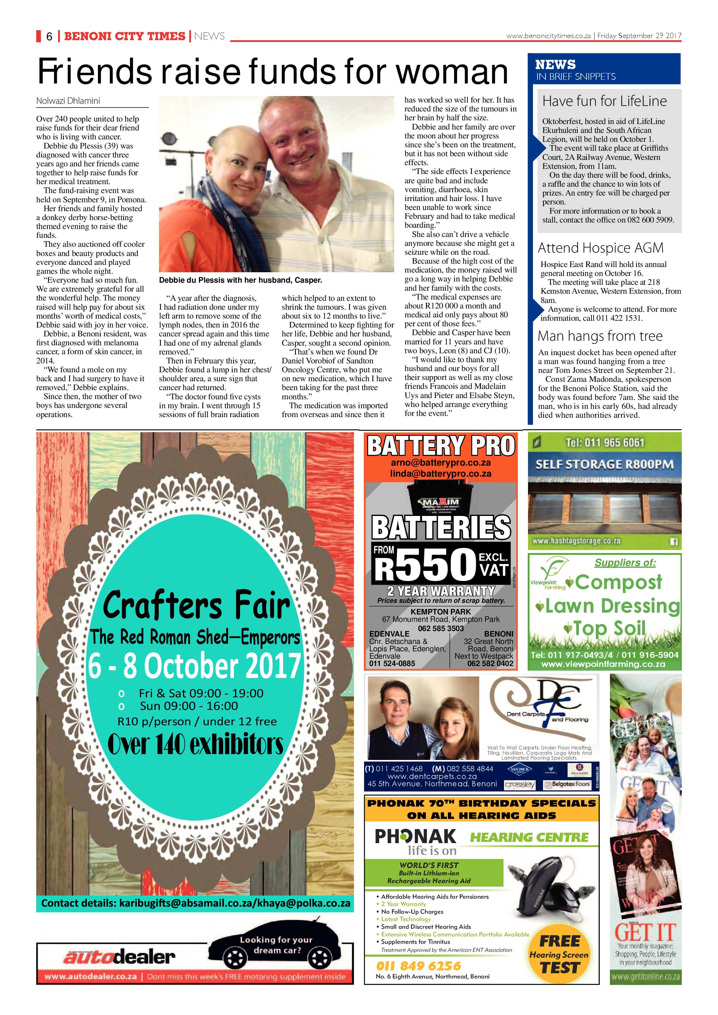 Benoni City Times 28 September 2017 page 6