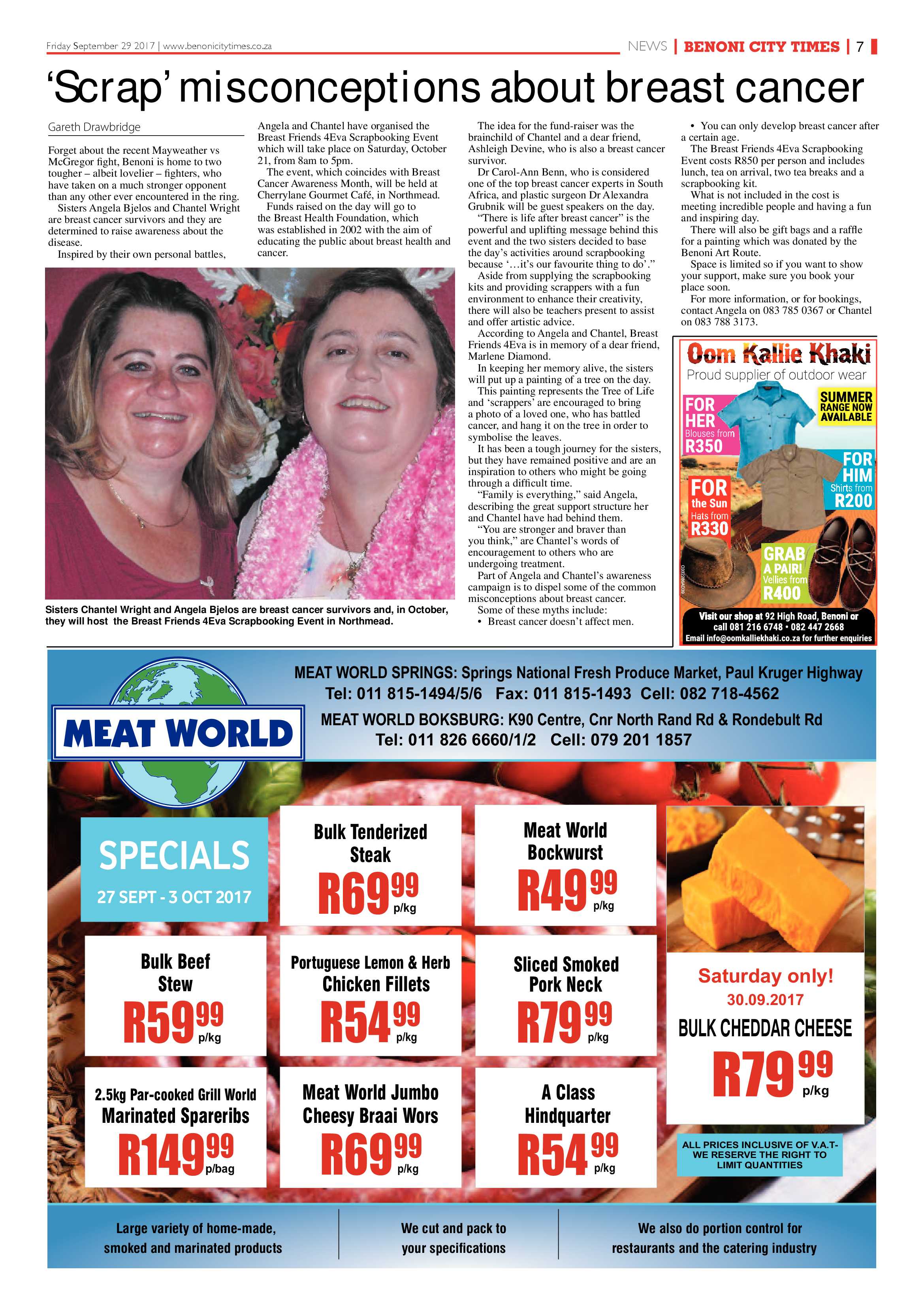 Benoni City Times 28 September 2017 page 7
