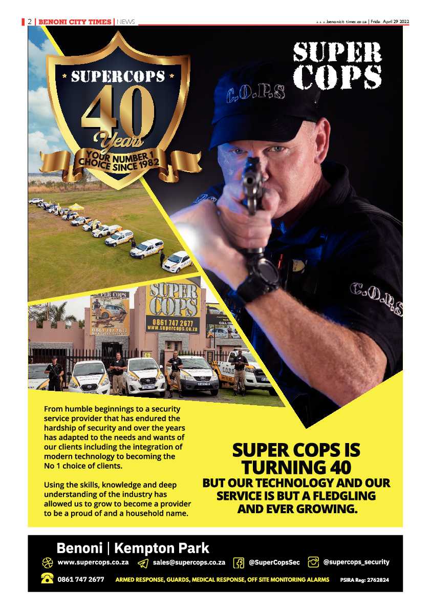Benoni City Times 29 April 2022 page 2