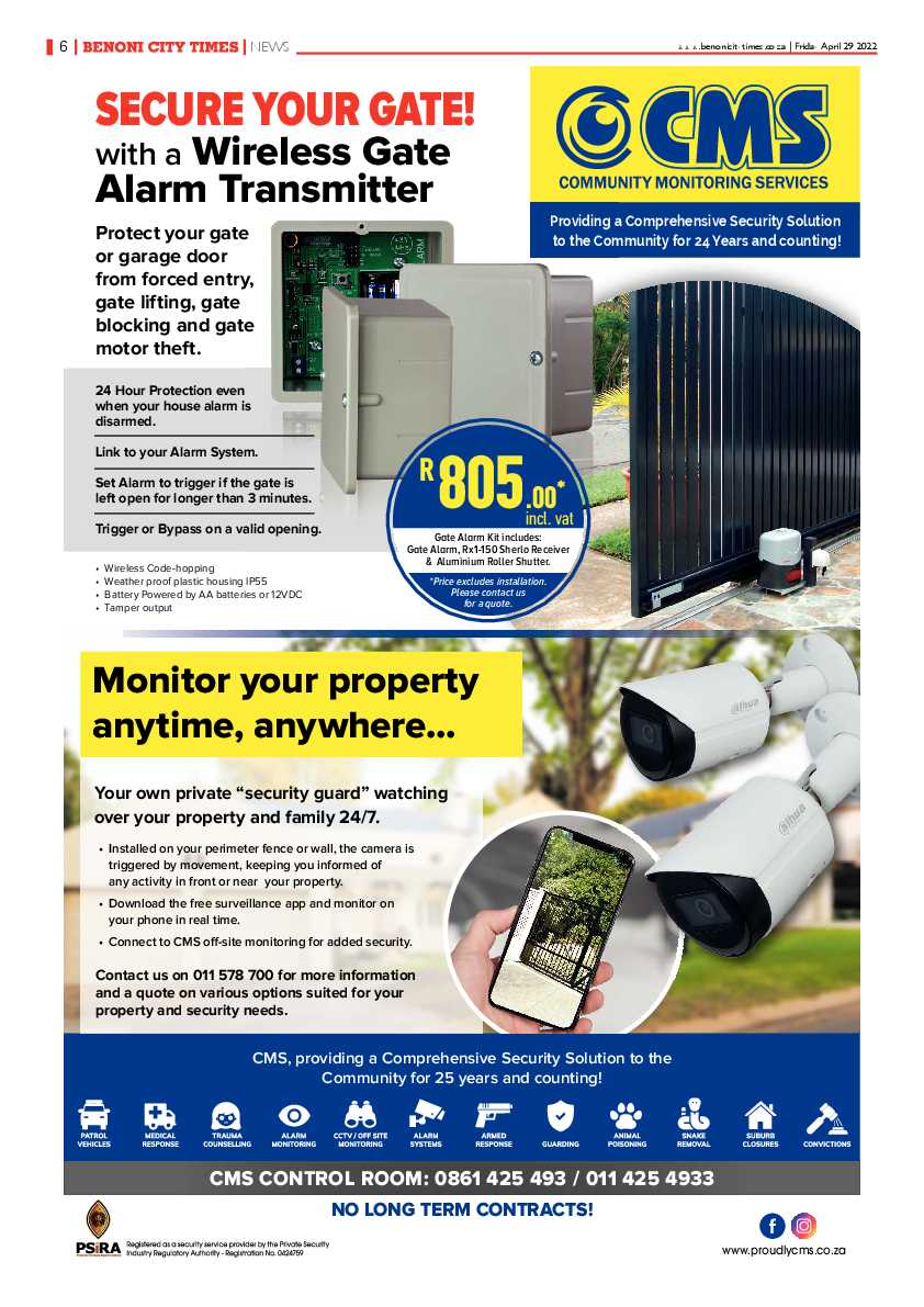 Benoni City Times 29 April 2022 page 6