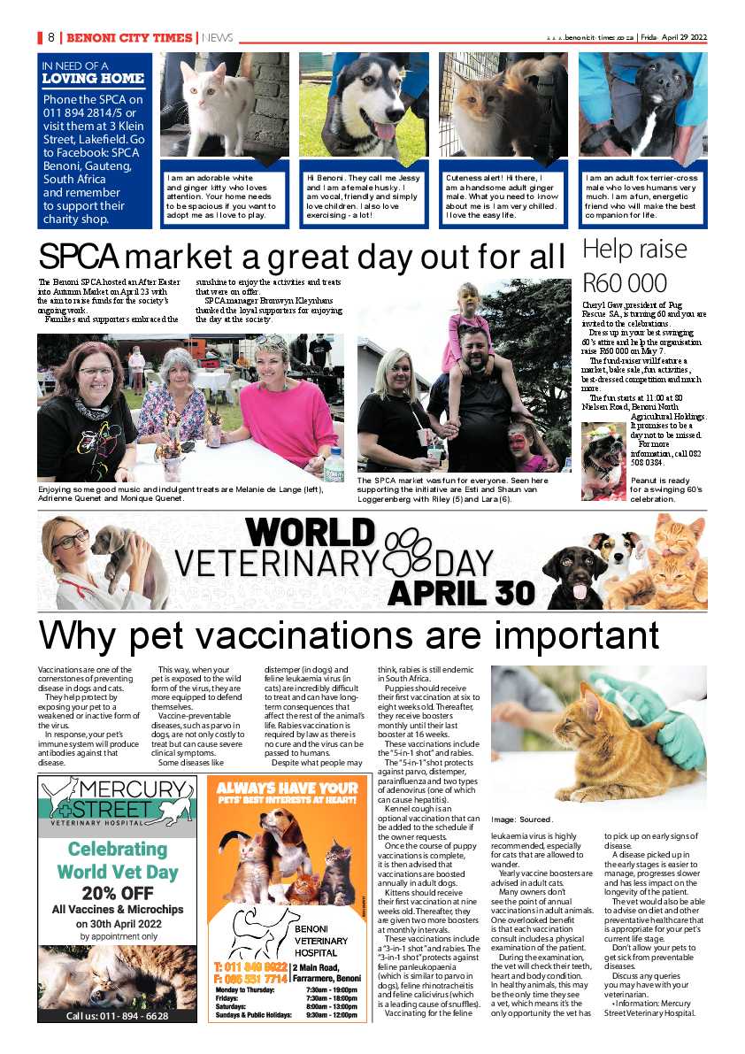 Benoni City Times 29 April 2022 page 8