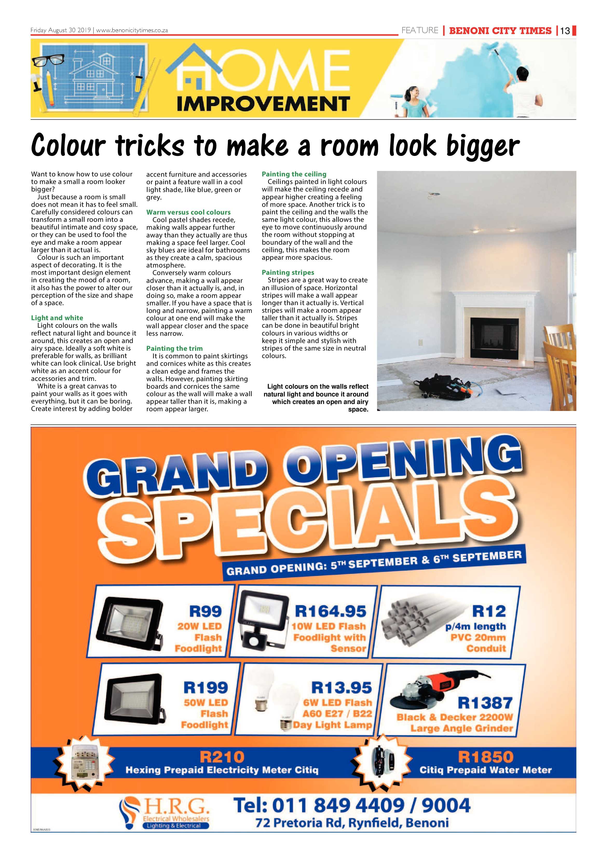 Benoni City Times 29 August 2019 page 13