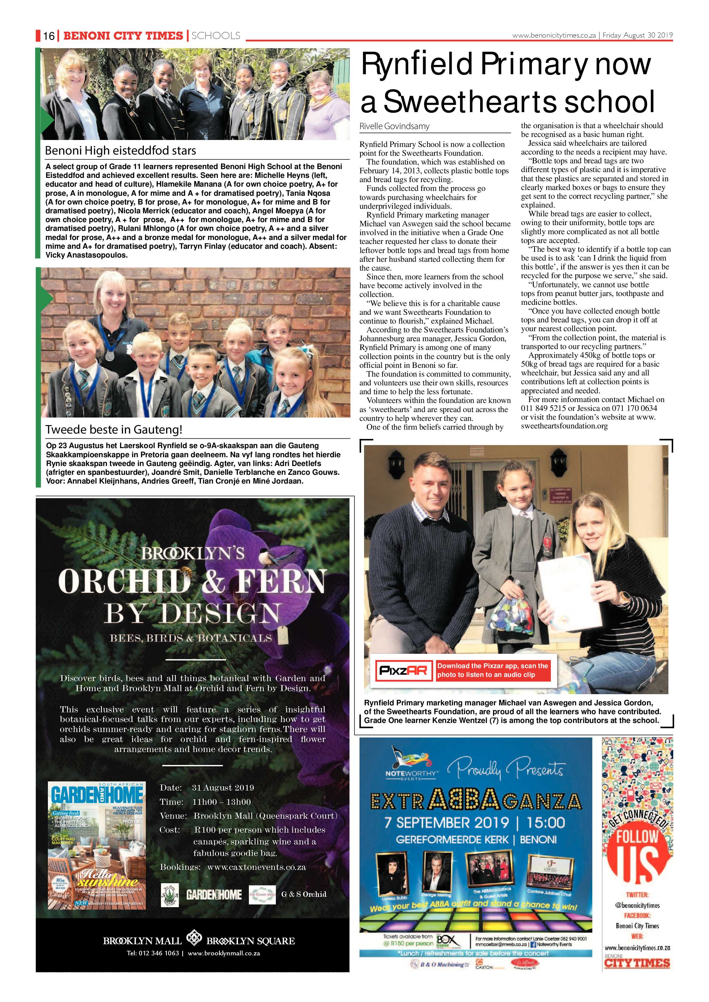 Benoni City Times 29 August 2019 page 16