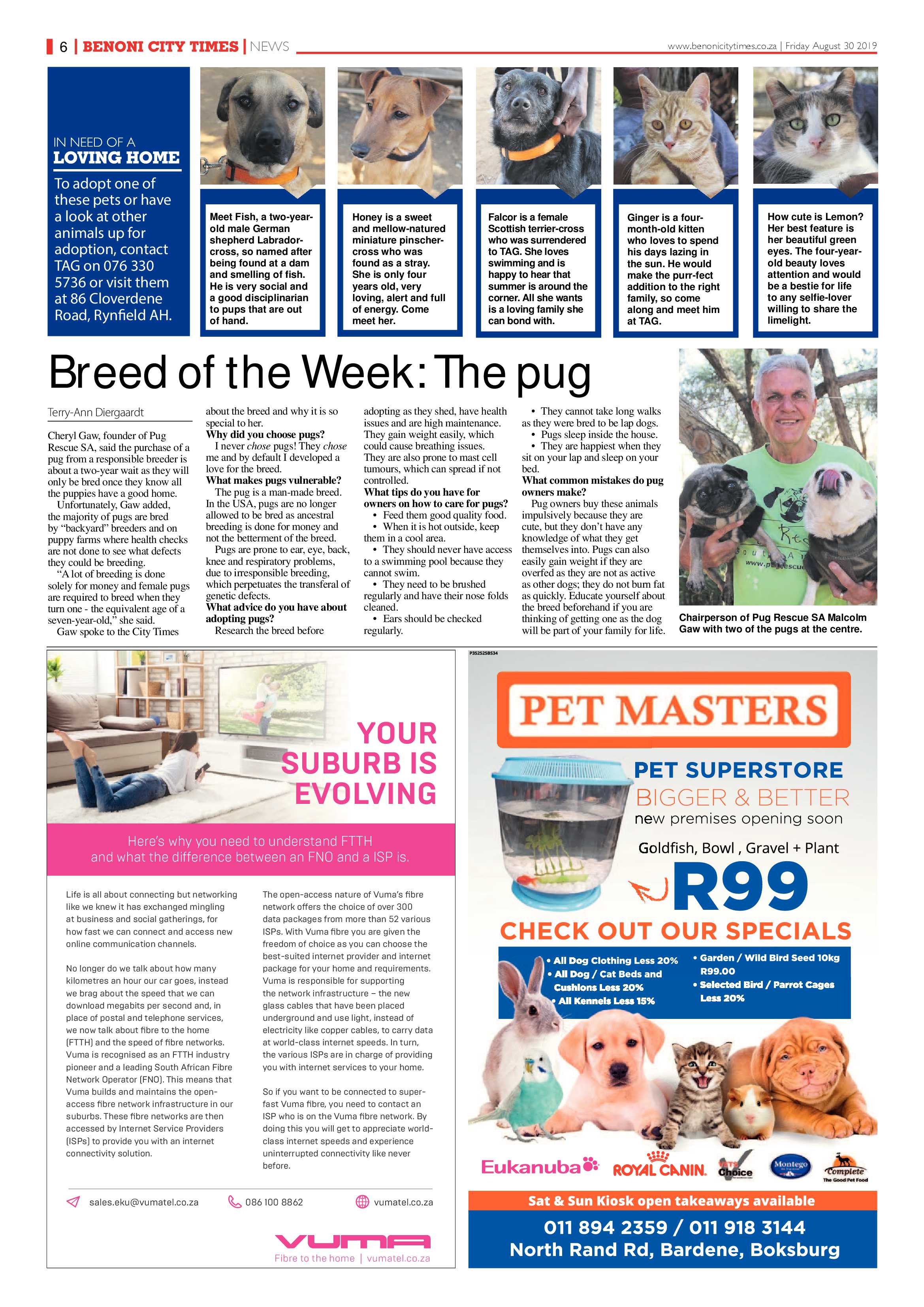 Benoni City Times 29 August 2019 page 6