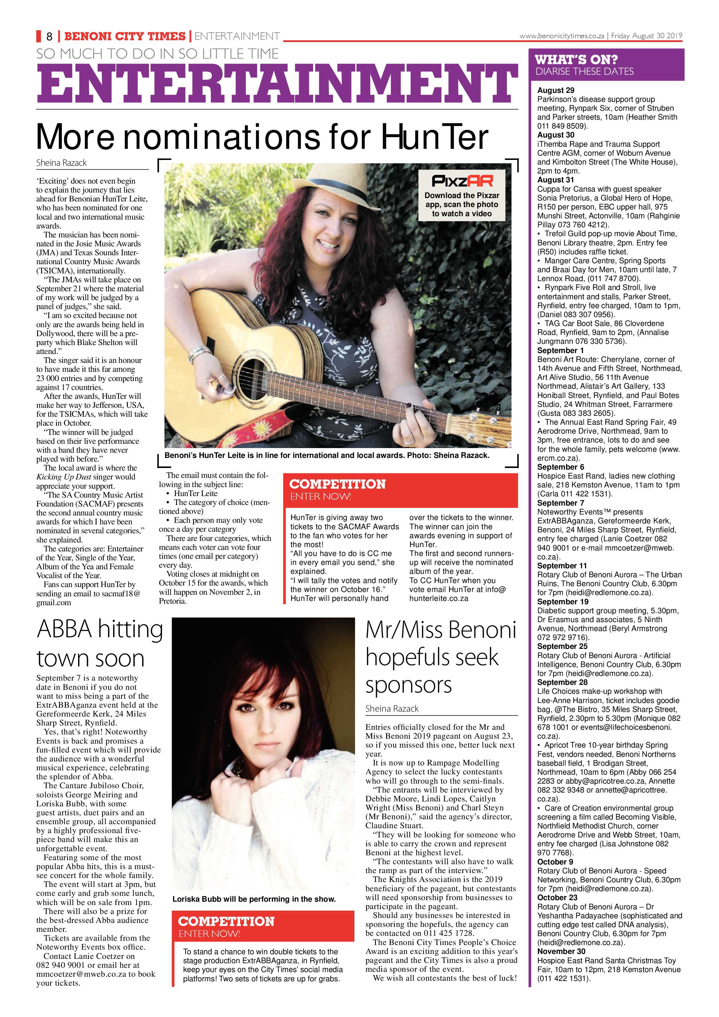 Benoni City Times 29 August 2019 page 8