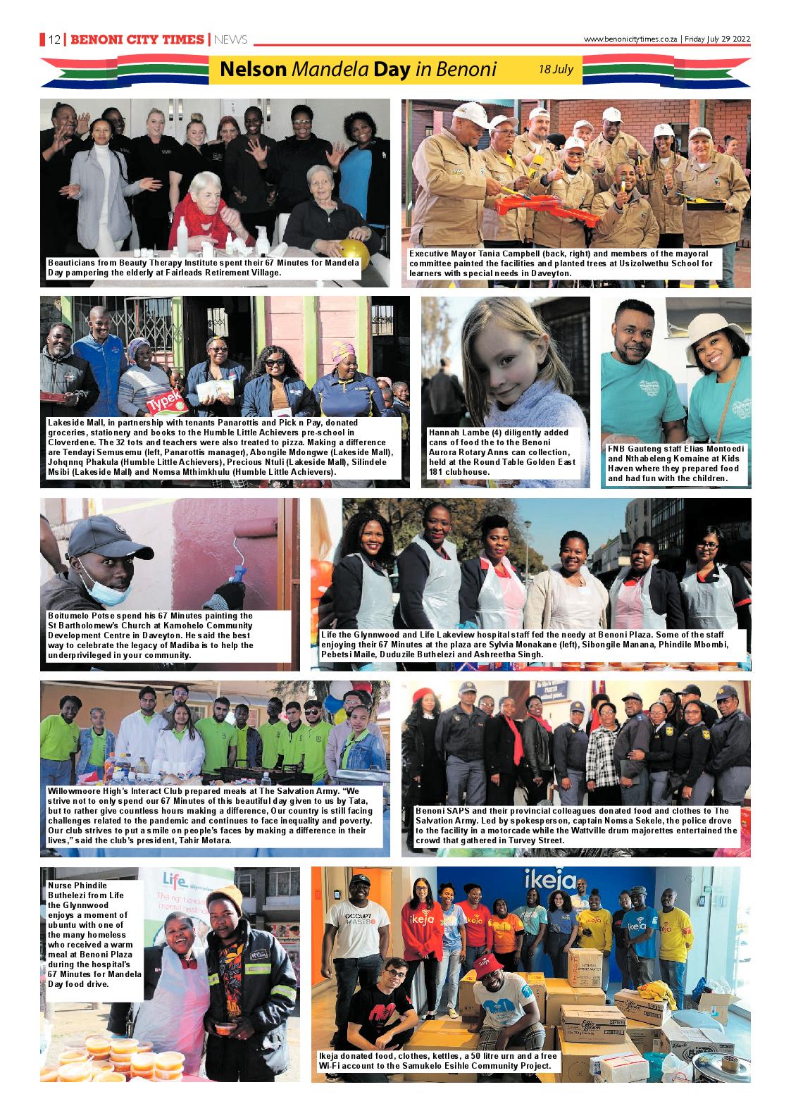 Benoni City Times 29 July 2022 page 12