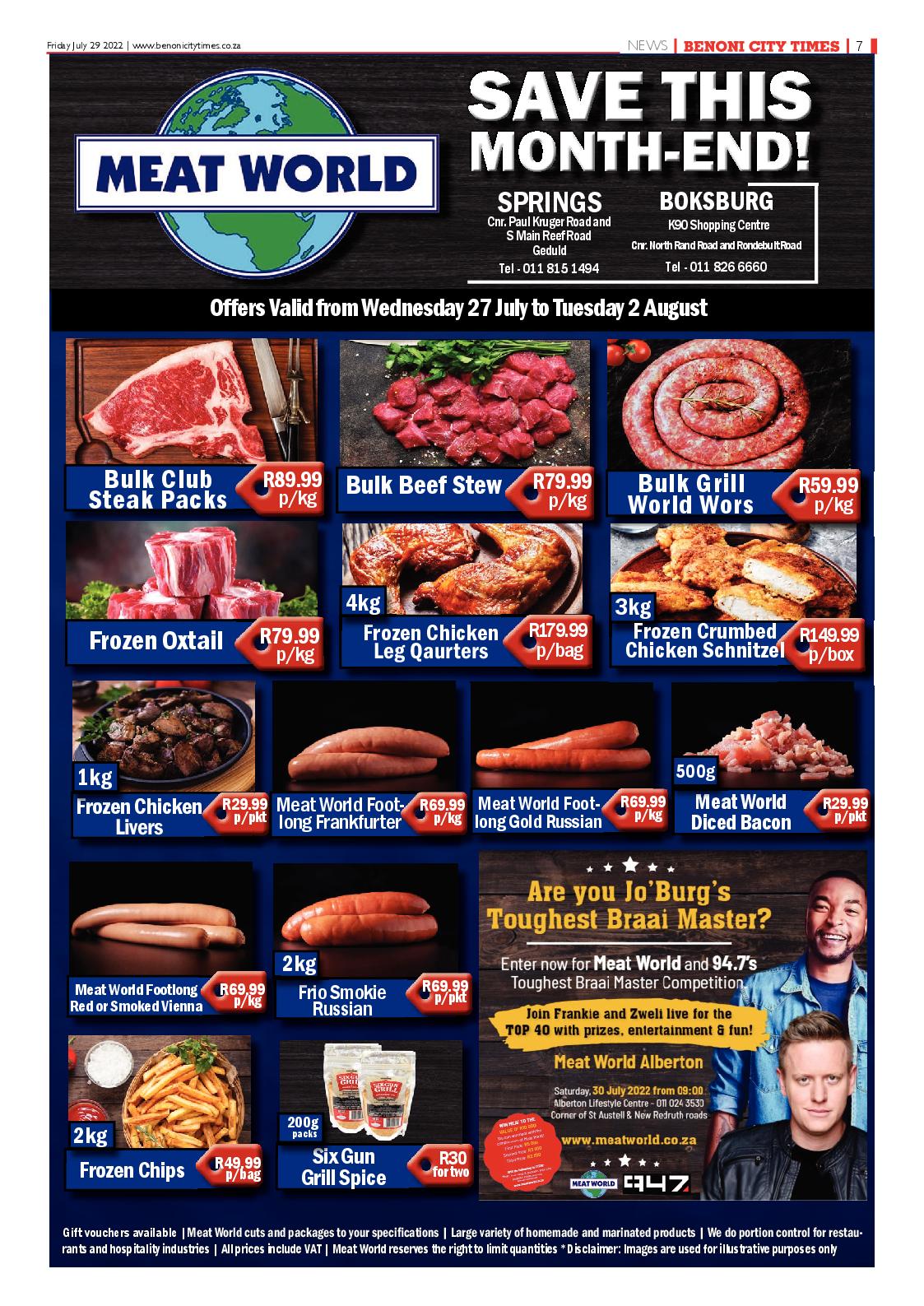 Benoni City Times 29 July 2022 page 7