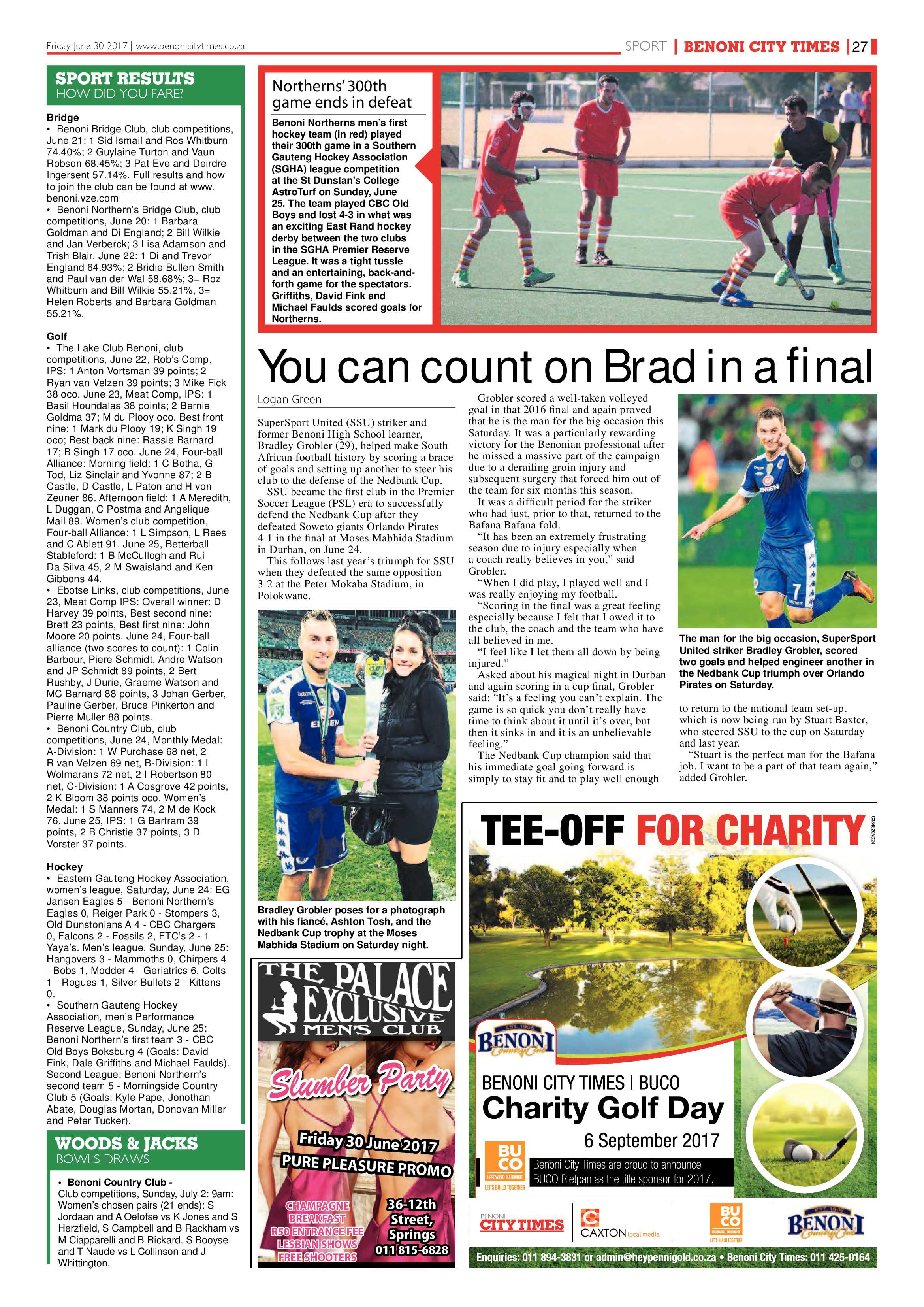 Benoni City Times 29 June 2017 page 27