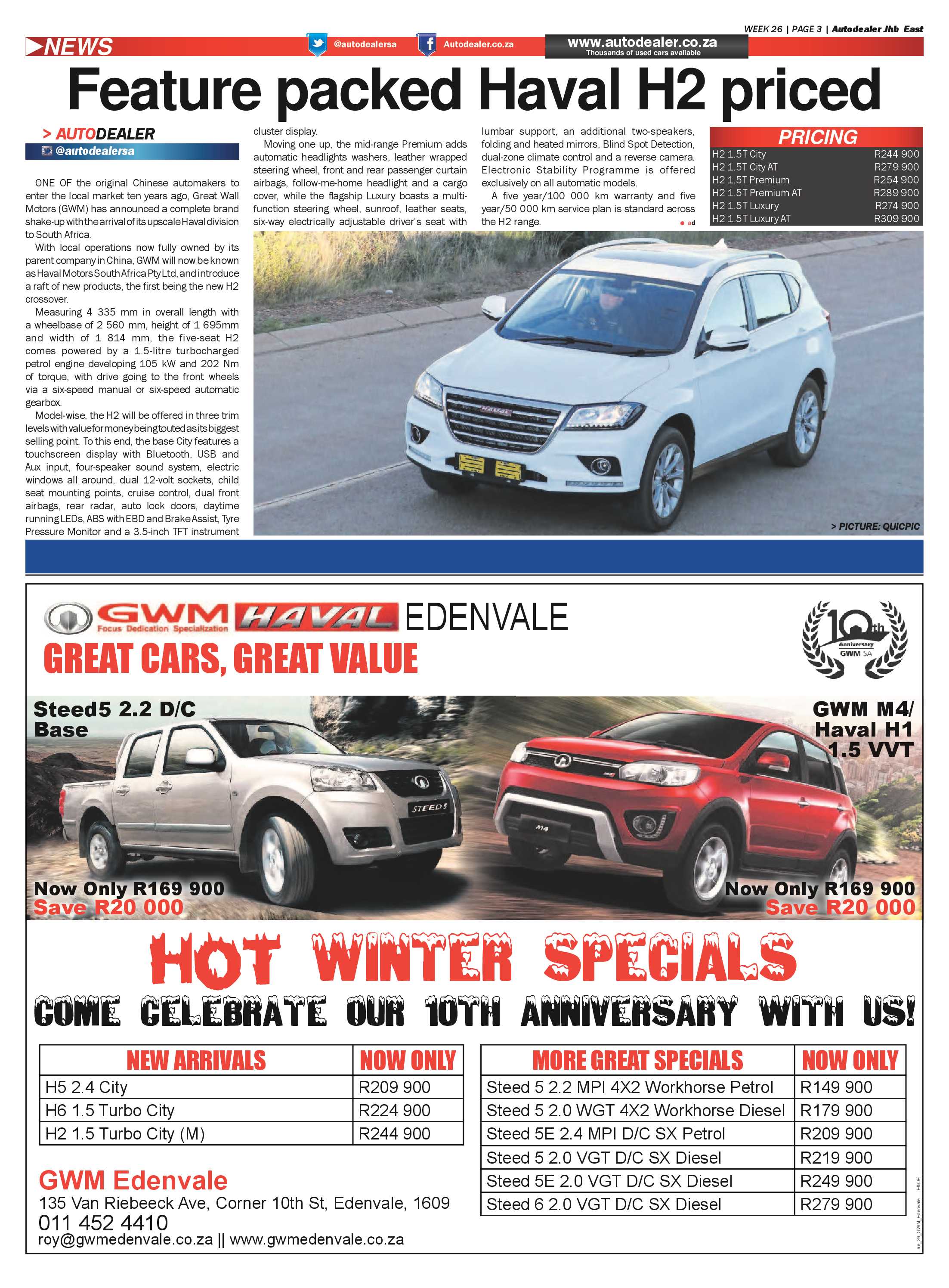 Benoni City Times 29 June 2017 page 31