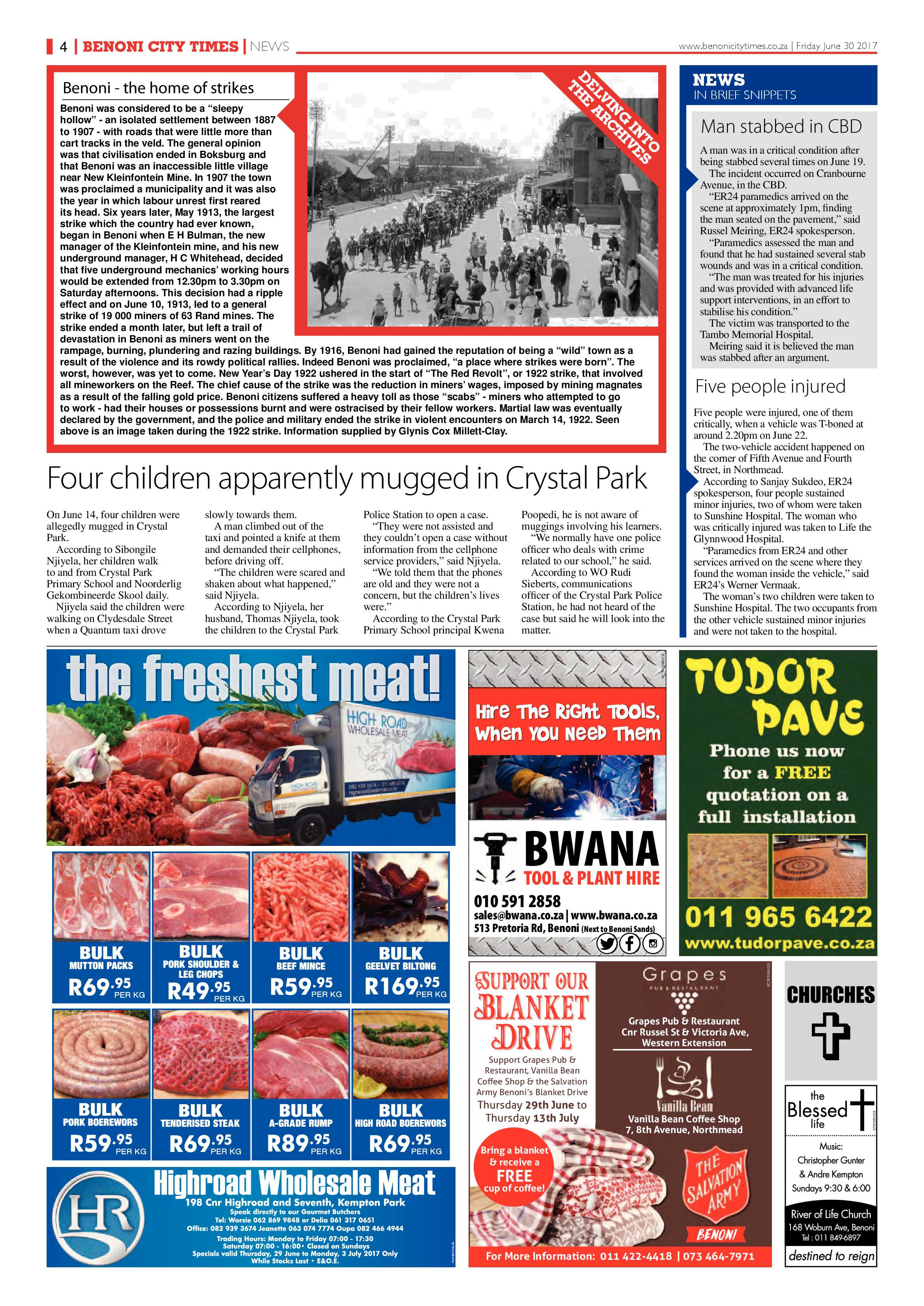 Benoni City Times 29 June 2017 page 4