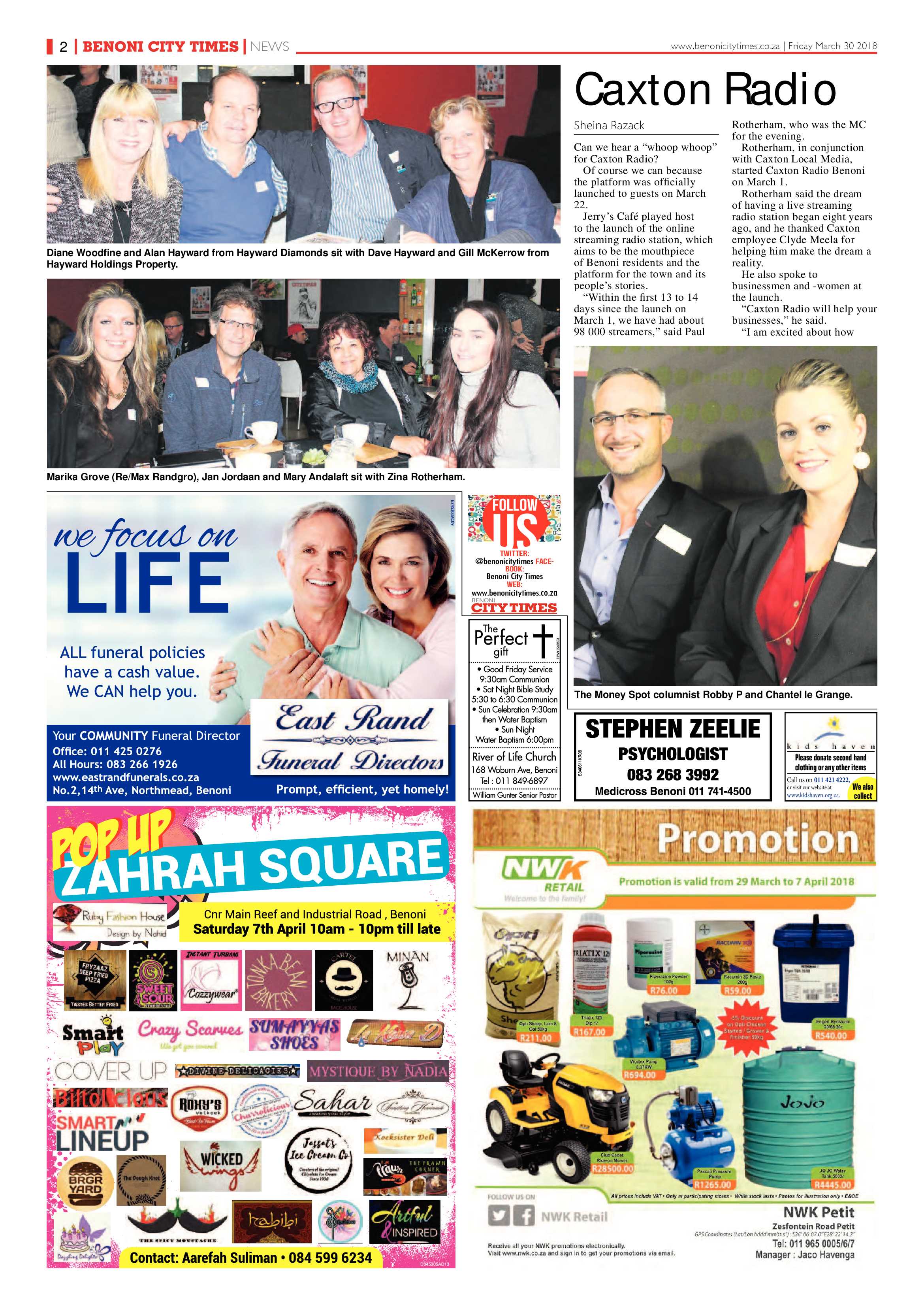 Benoni City Times 29 March 2018 page 2