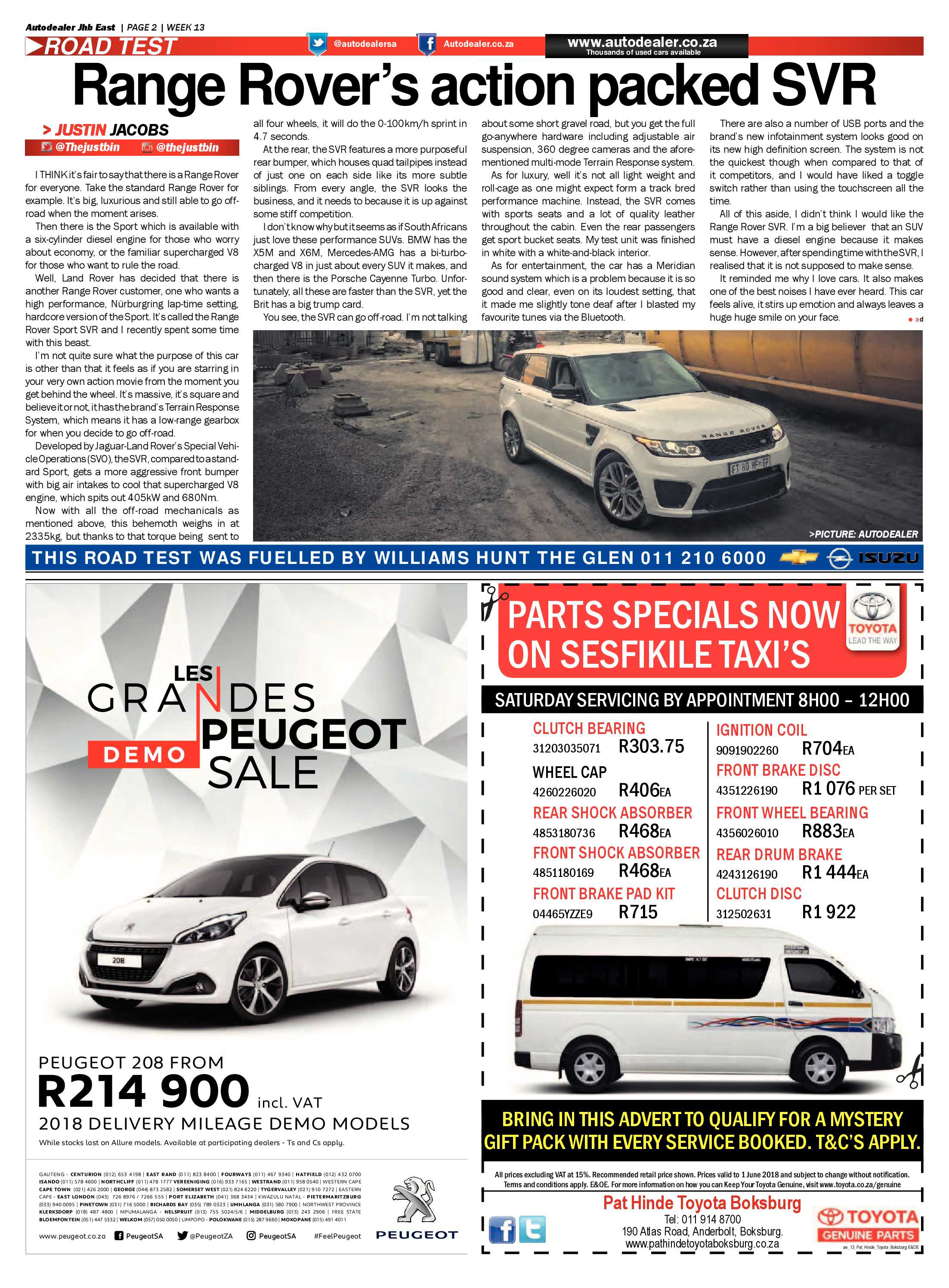 Benoni City Times 29 March 2018 page 30