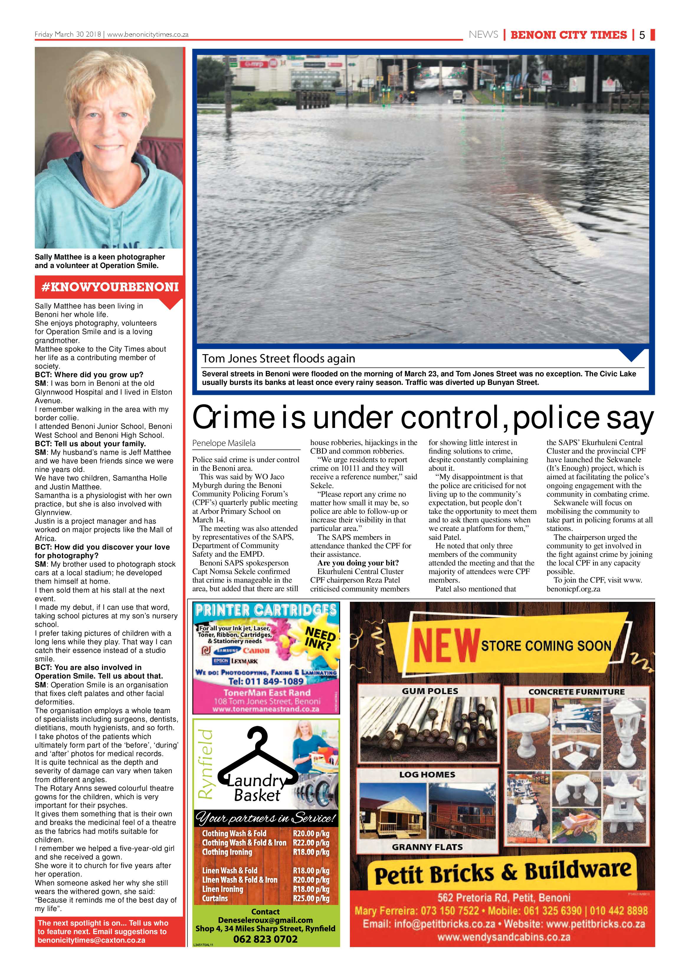Benoni City Times 29 March 2018 page 5