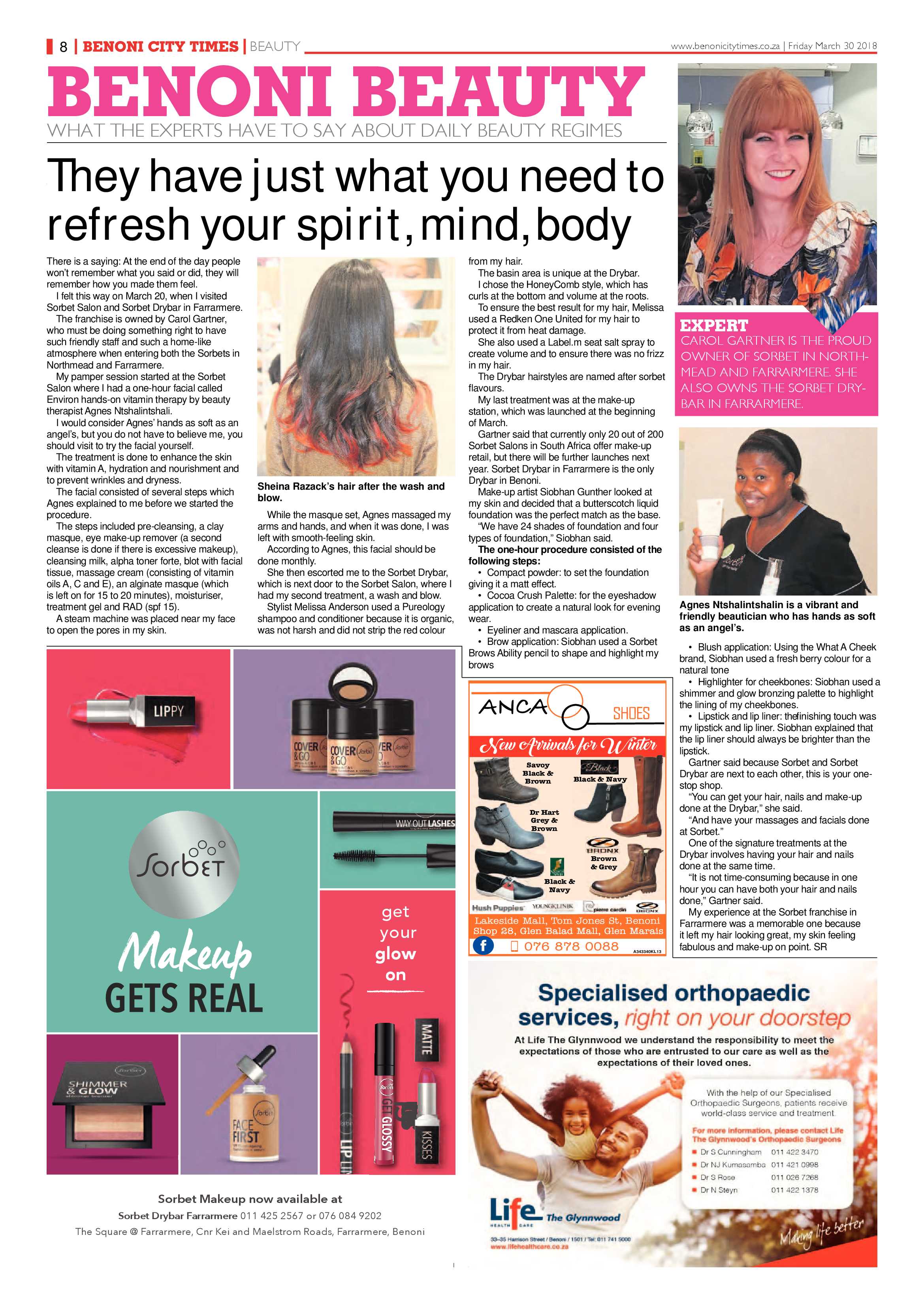Benoni City Times 29 March 2018 page 8