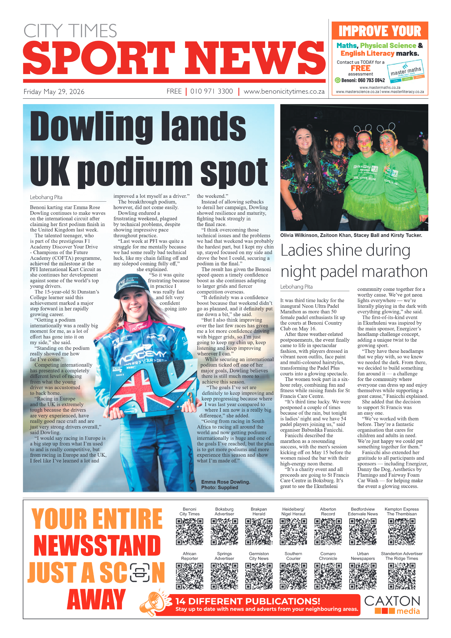 Benoni City Times 29 May 2026 page 12