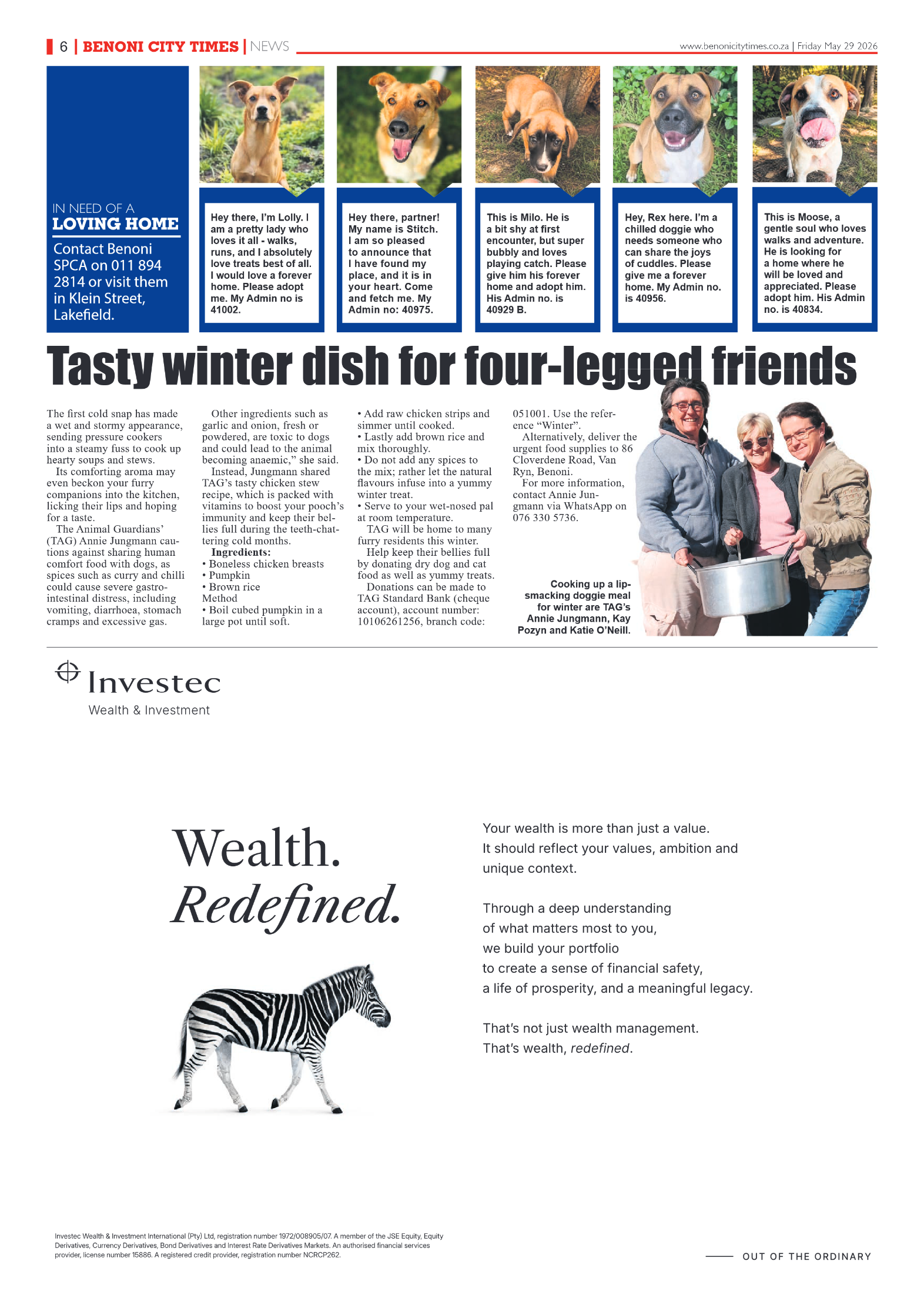 Benoni City Times 29 May 2026 page 6
