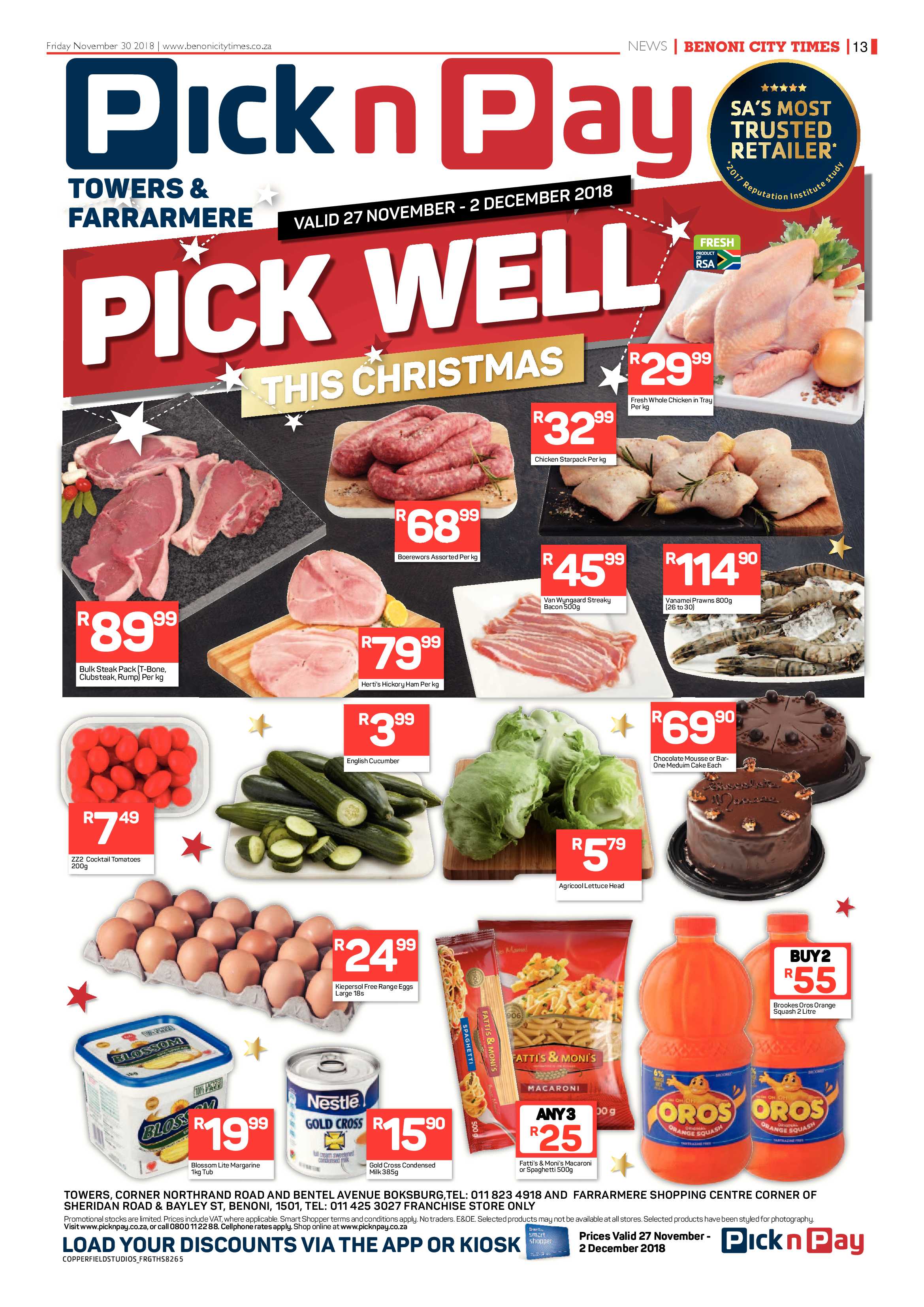 Benoni City Times 29 November 2018 page 13