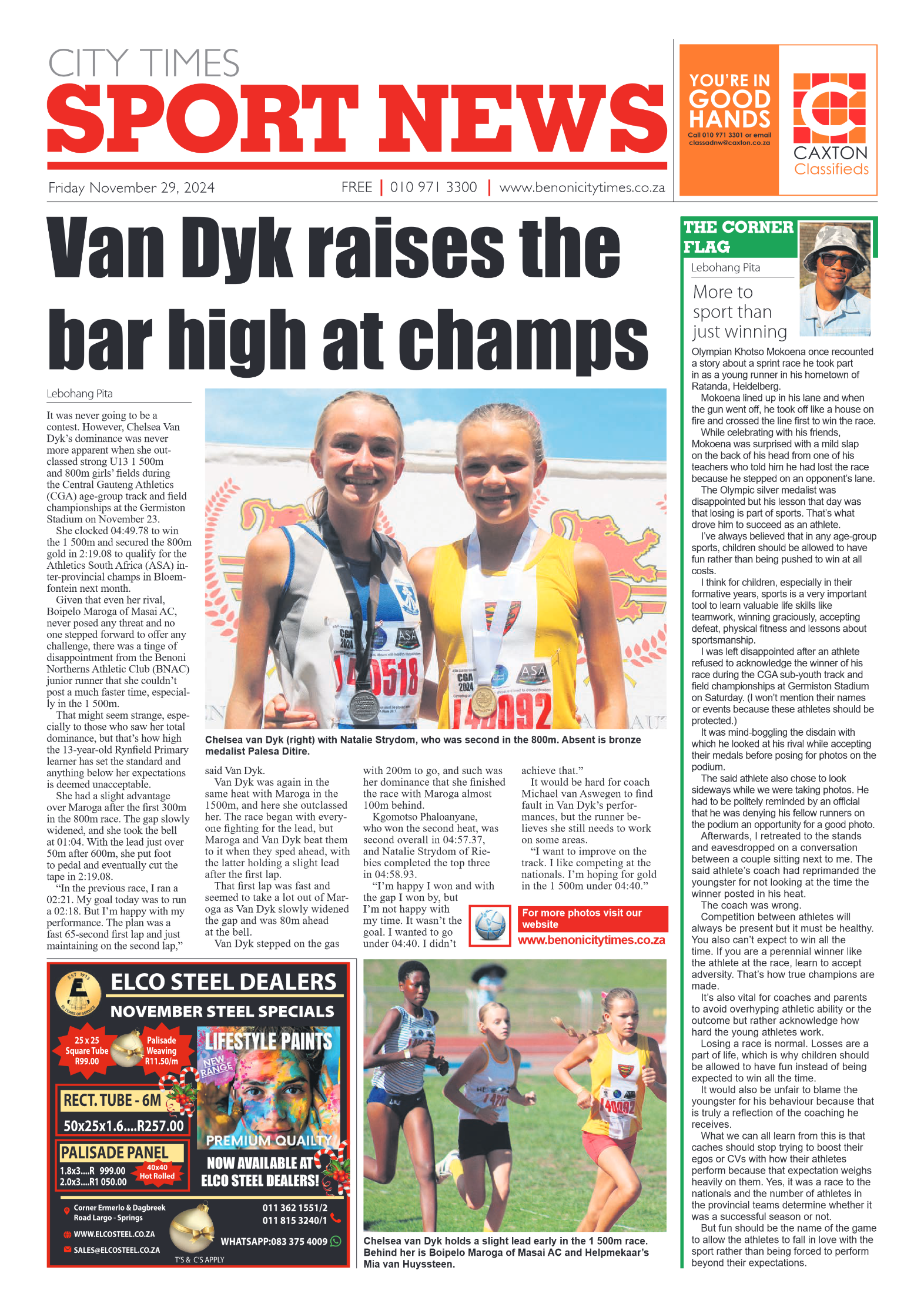 Benoni City Times 29 November 2024 page 12