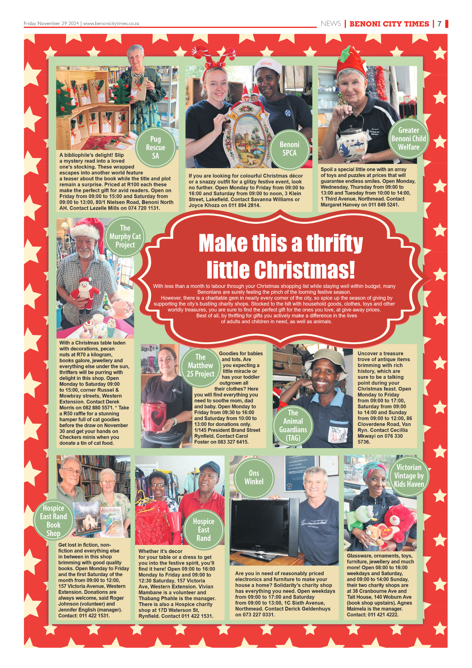 Benoni City Times 29 November 2024 page 7