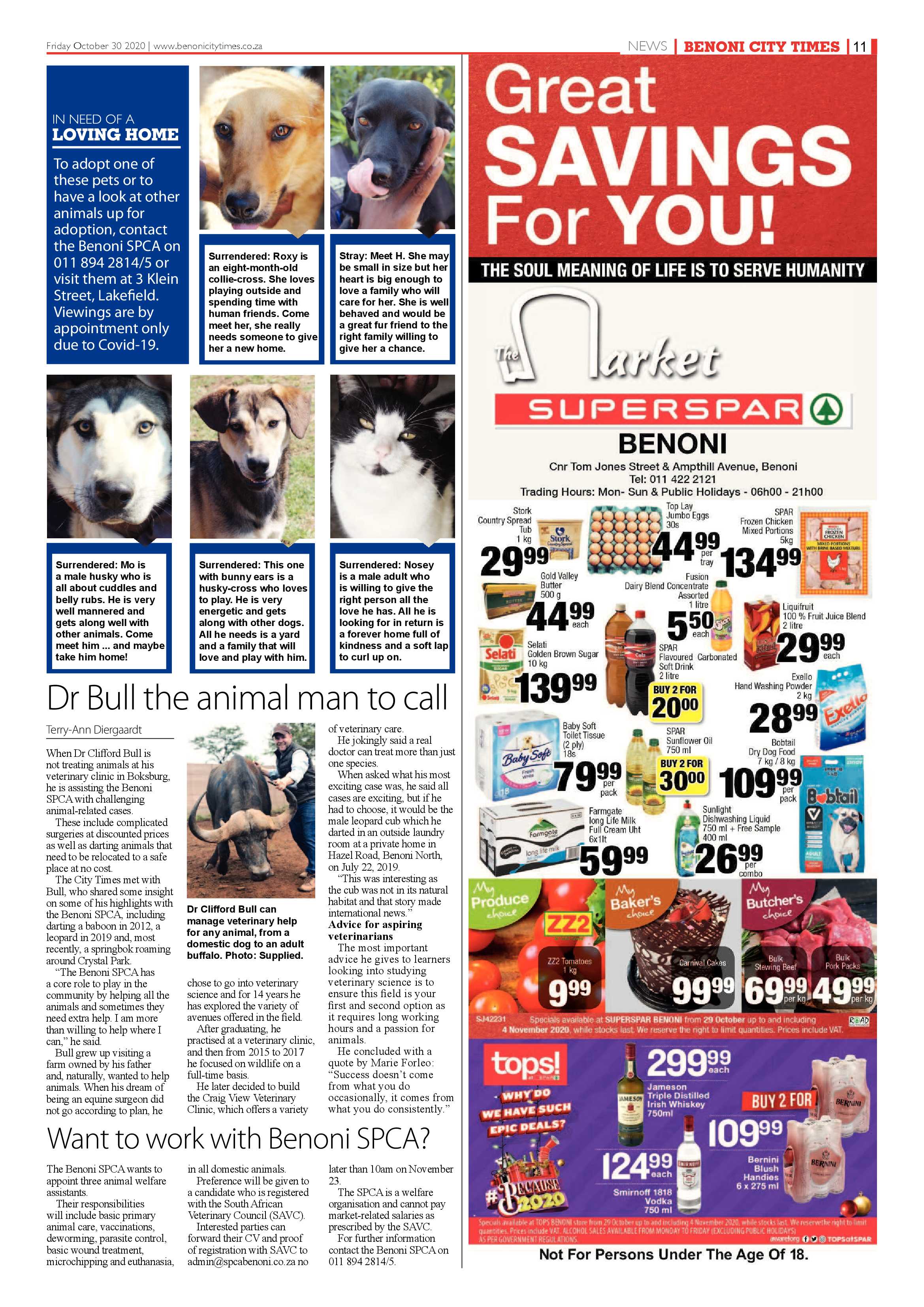 Benoni City Times 29 October 2020 page 11