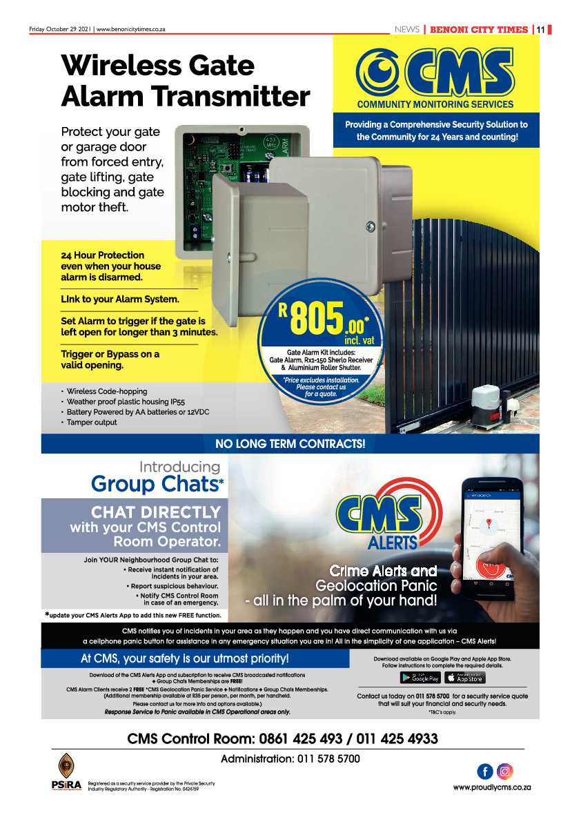 Benoni City Times 29 October 2021 page 13