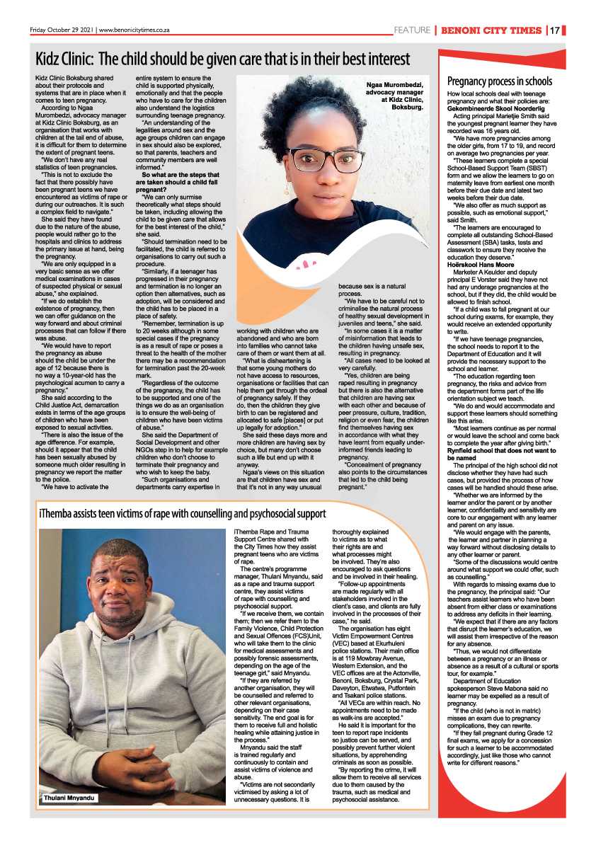 Benoni City Times 29 October 2021 page 18