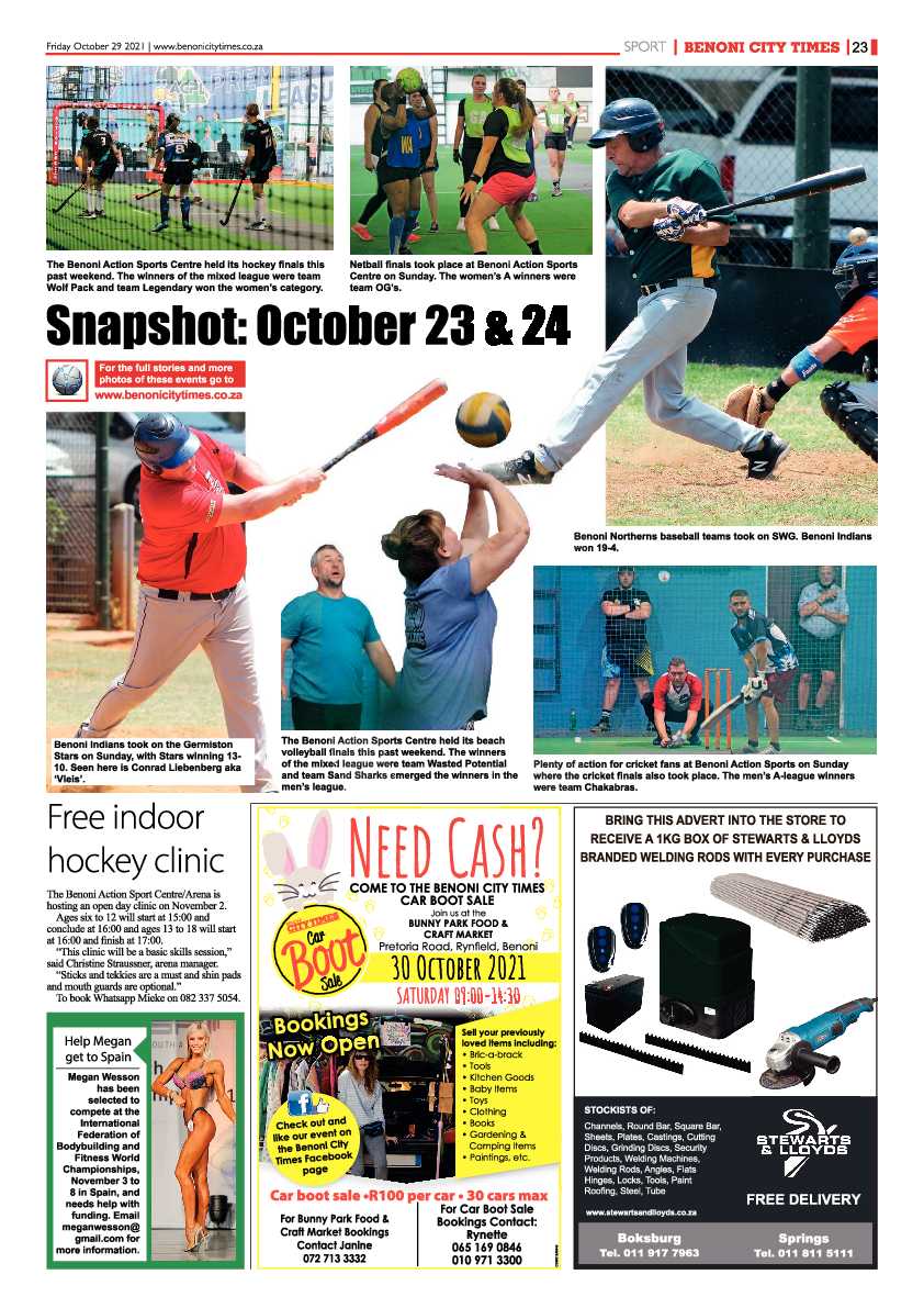 Benoni City Times 29 October 2021 page 24