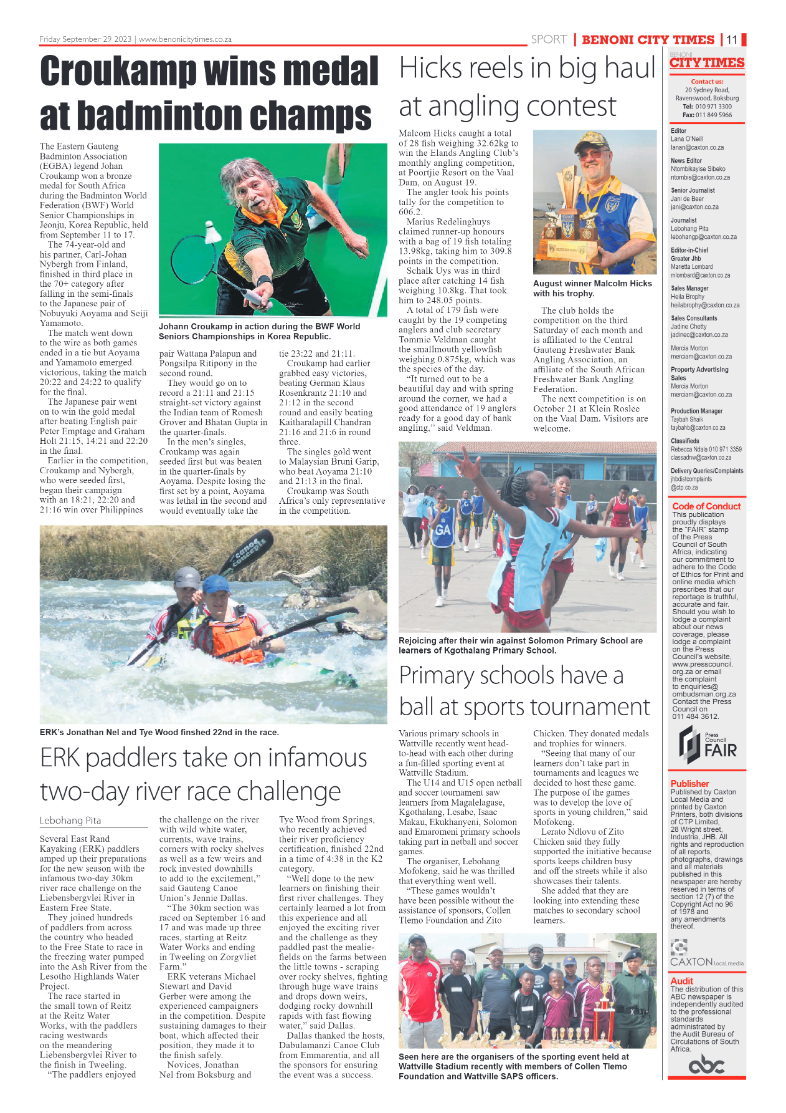 Benoni City Times 29 September 2023 page 10