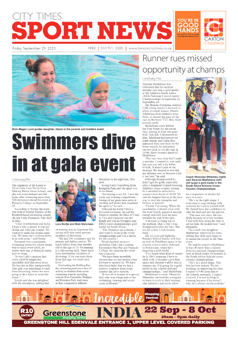 Benoni City Times 29 September 2023 page 11