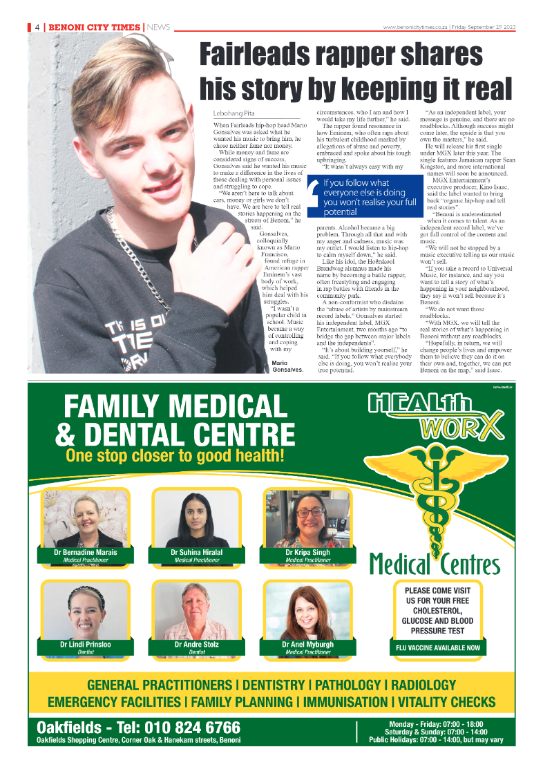 Benoni City Times 29 September 2023 page 3