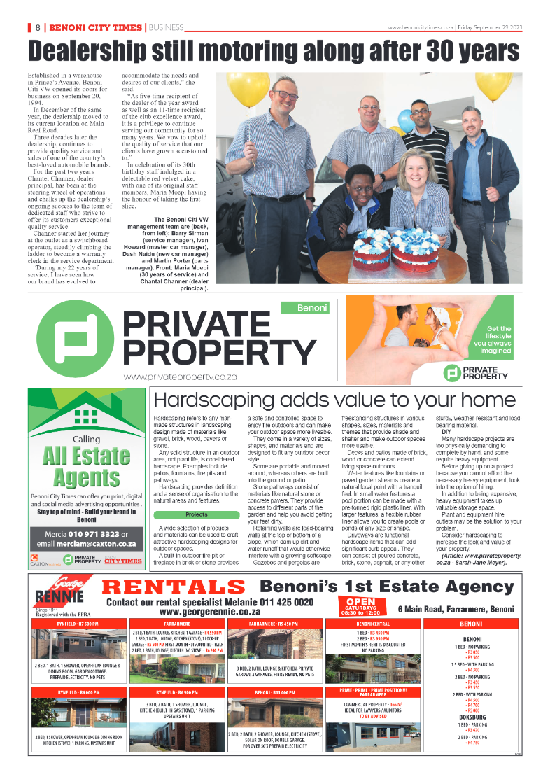Benoni City Times 29 September 2023 page 7