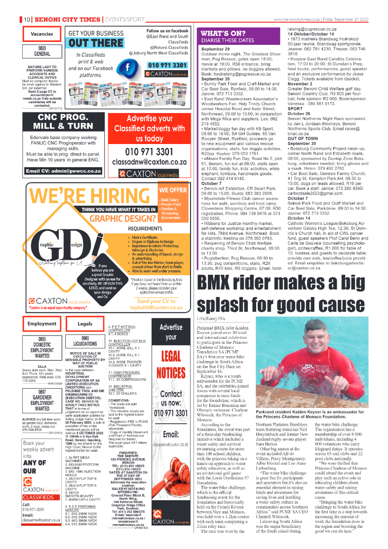Benoni City Times 29 September 2023 page 9