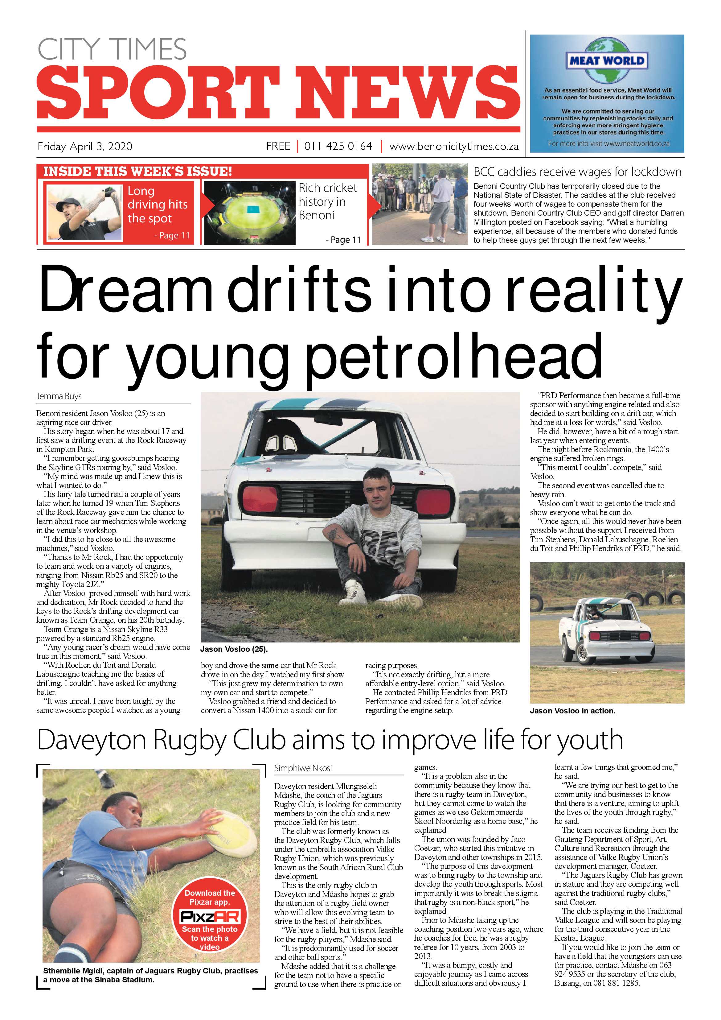 Benoni City Times 2 April 2020 page 12