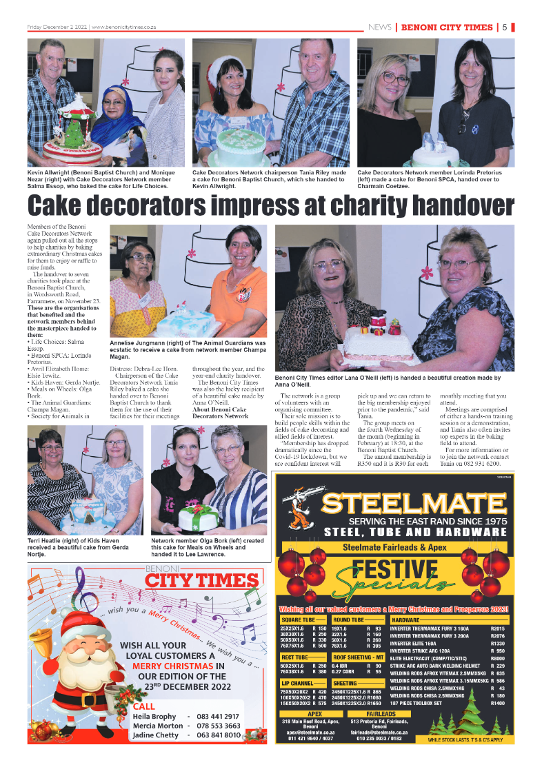 Benoni City Times 2 Dec 2022 page 5