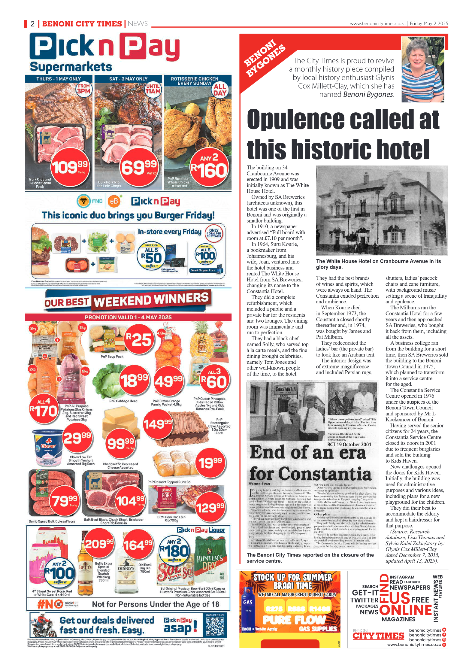 Benoni City Times 2 May 2025 page 2