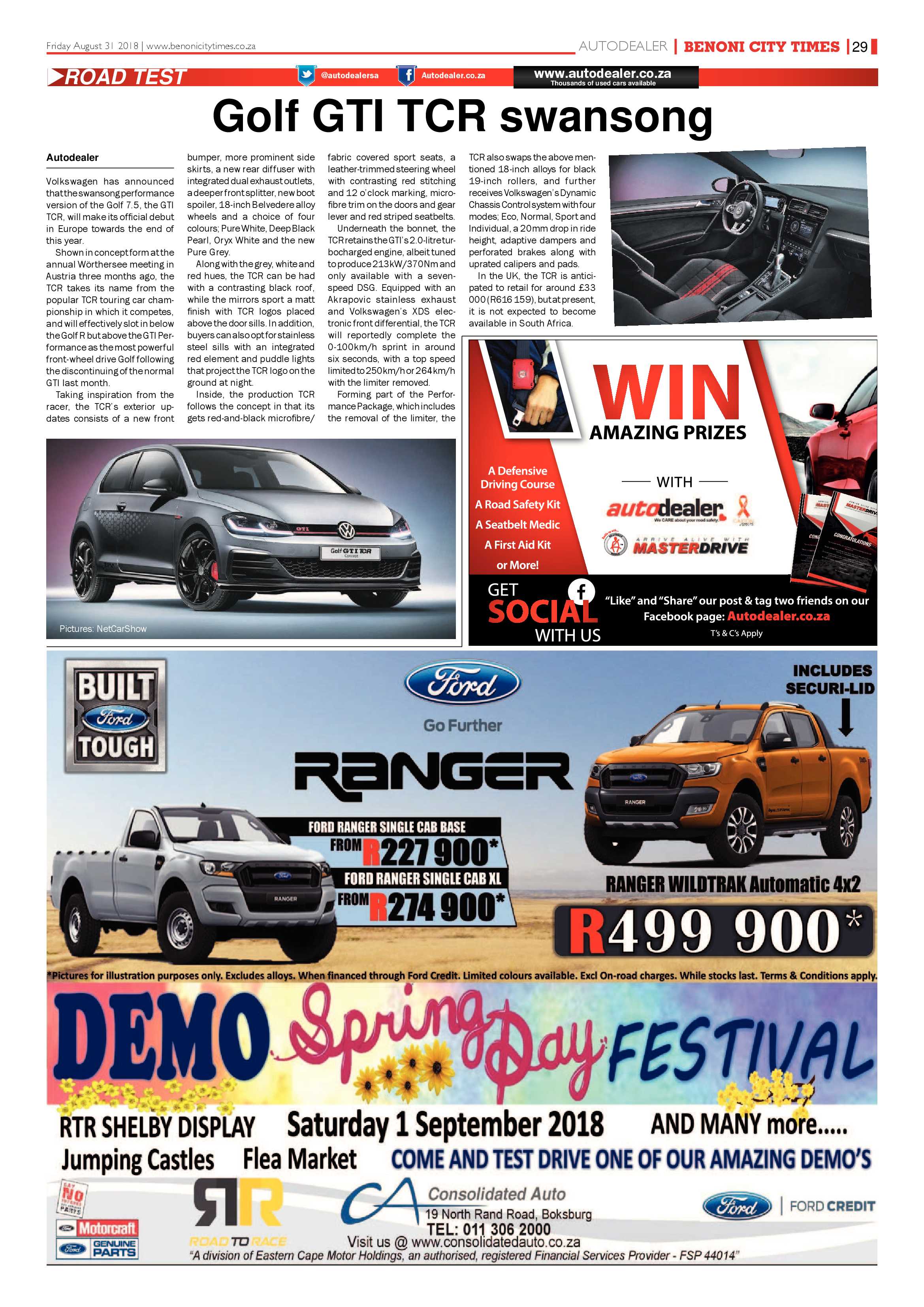 Benoni City Times 30 August 2018 page 29