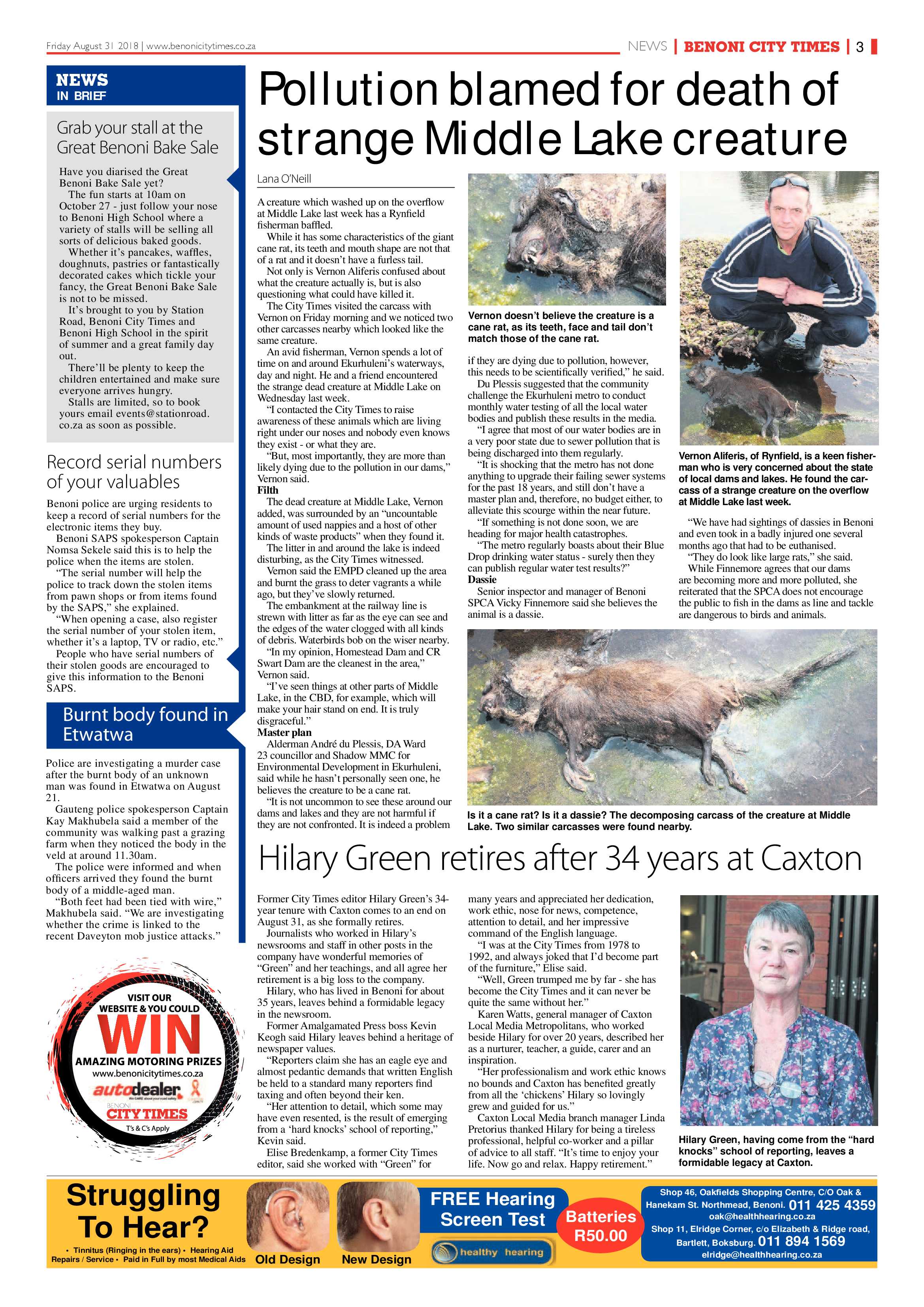 Benoni City Times 30 August 2018 page 3