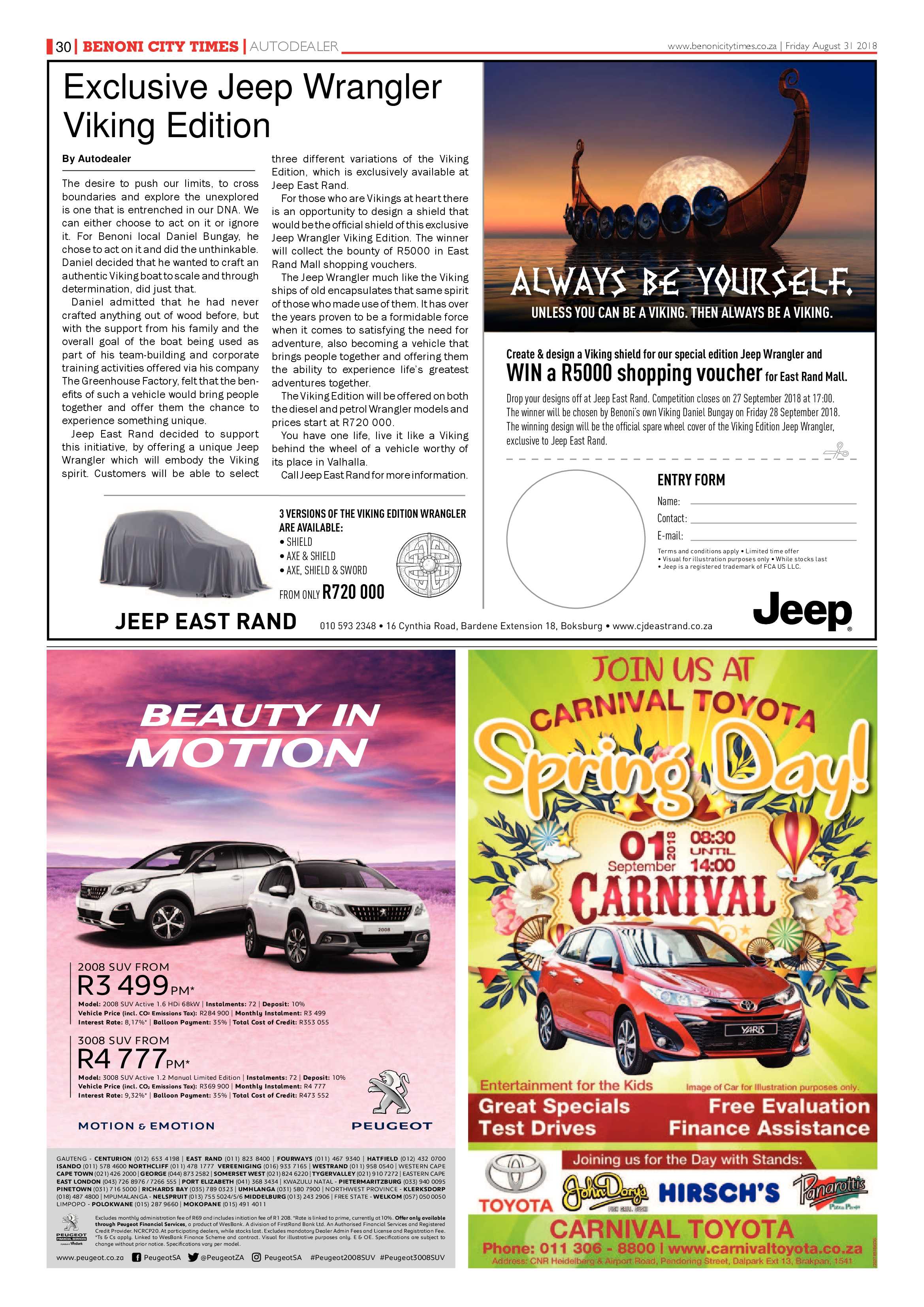Benoni City Times 30 August 2018 page 30