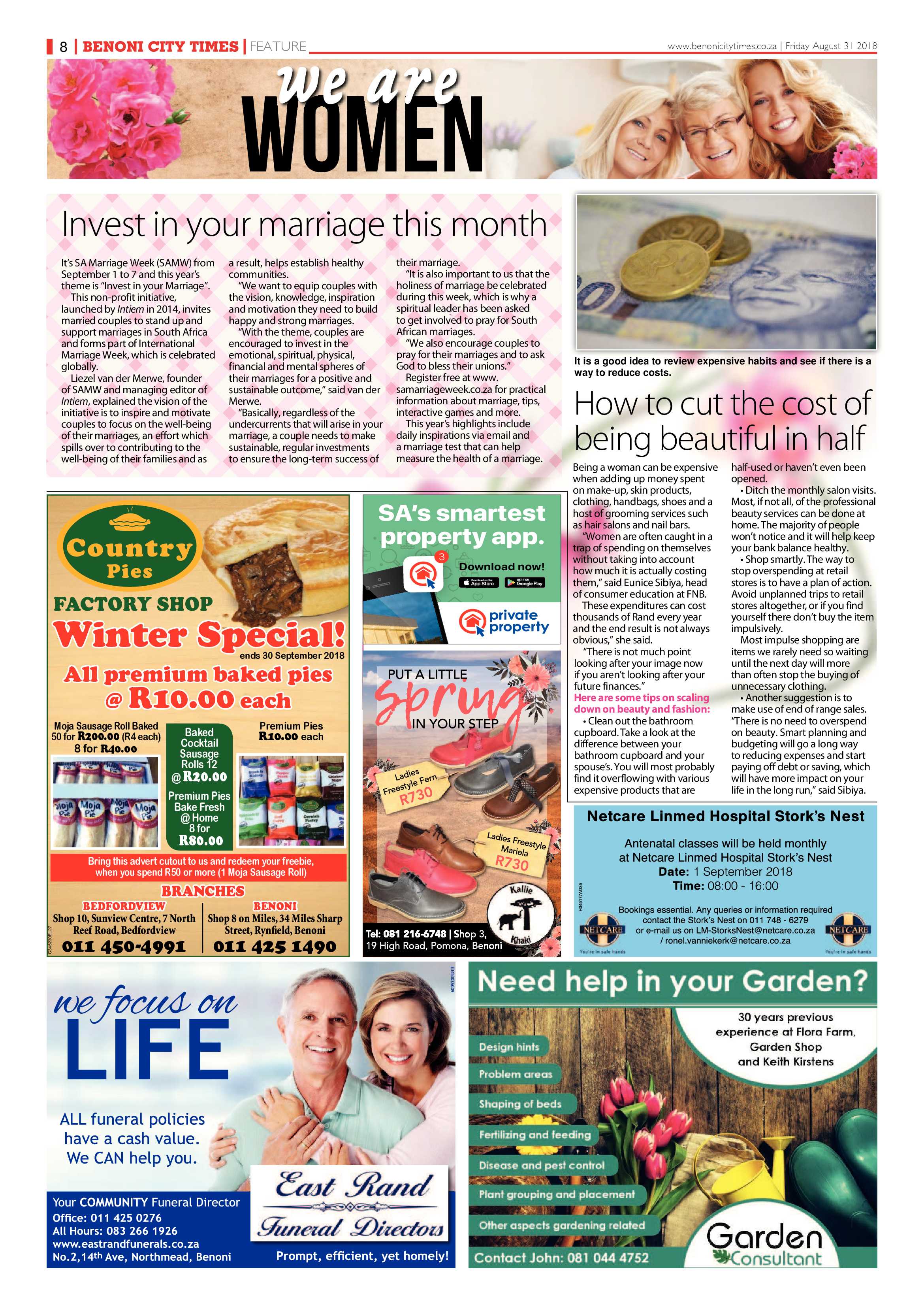 Benoni City Times 30 August 2018 page 8