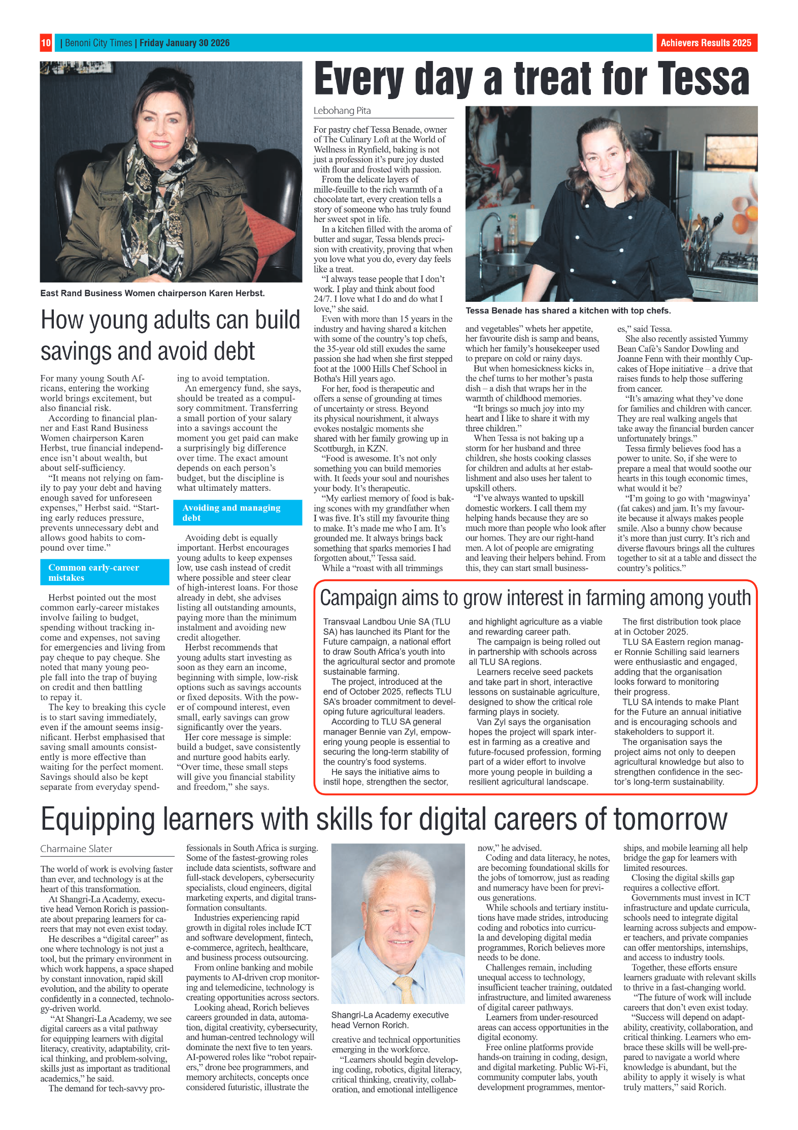 Benoni City Times 30 January 2026 page 10