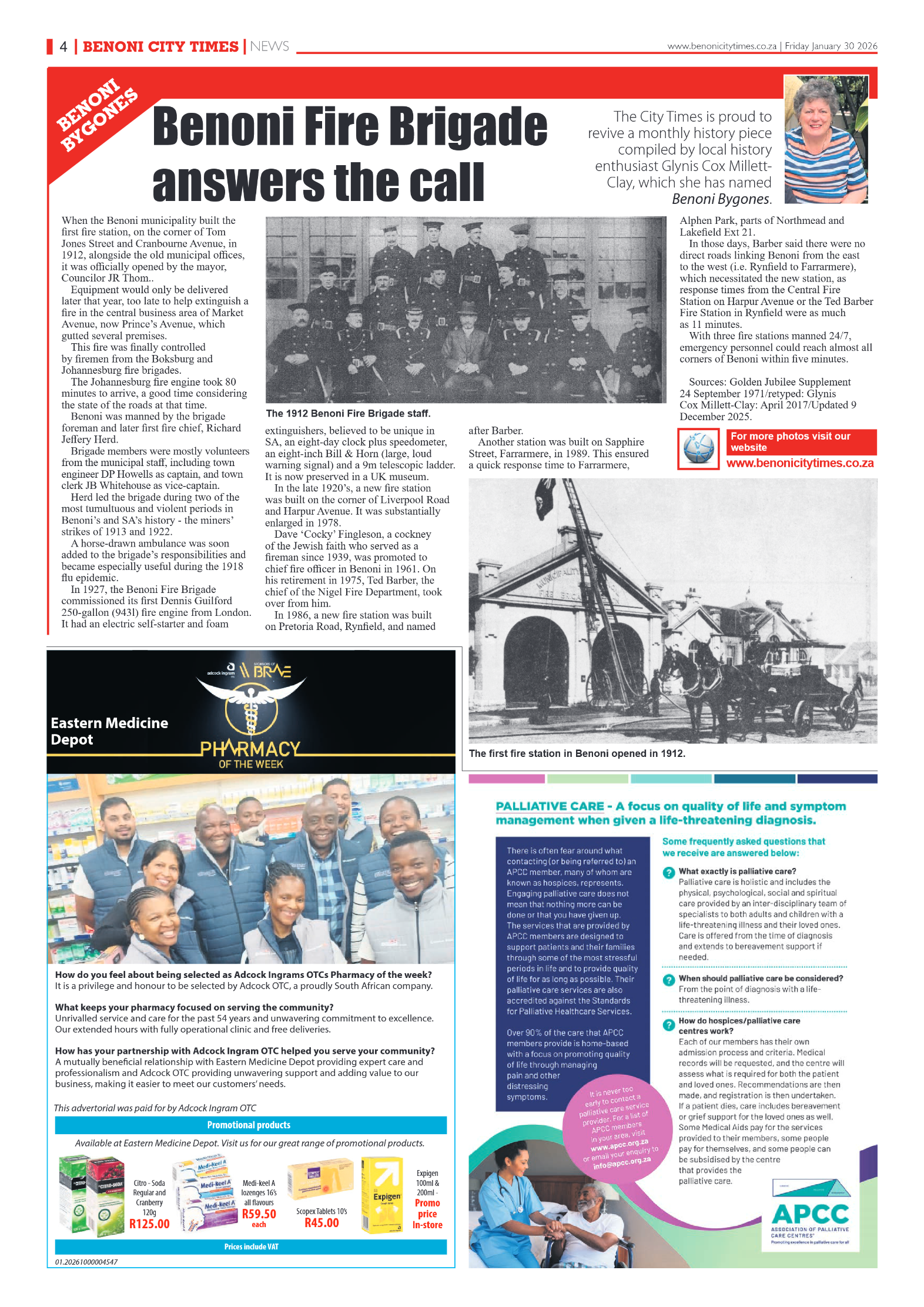 Benoni City Times 30 January 2026 page 4