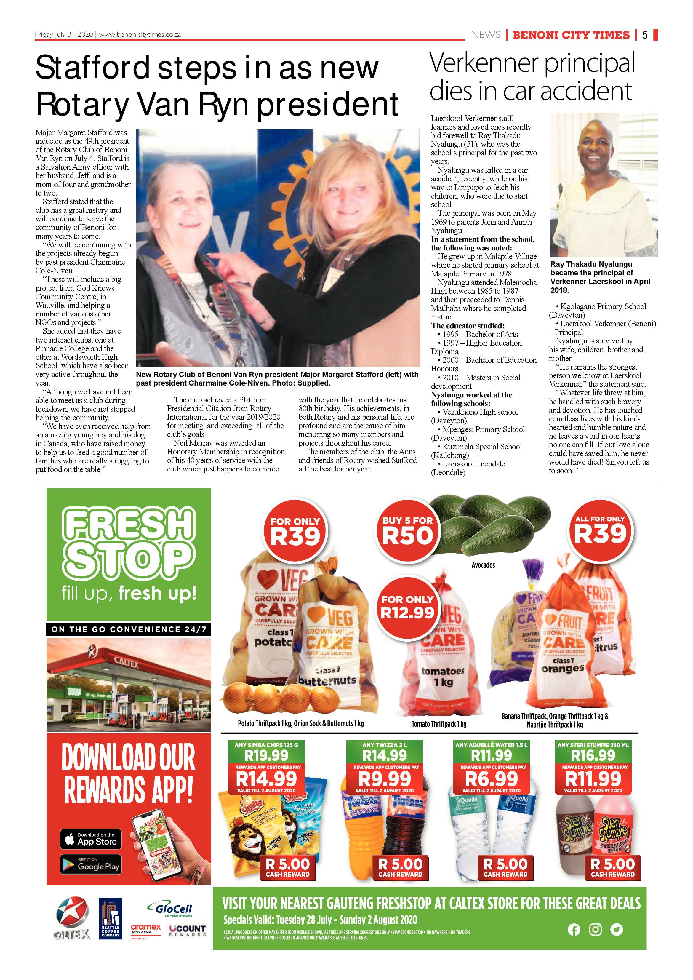 Benoni City Times 30 July 2020 page 5