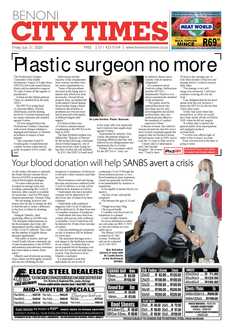 Benoni City Times 30 July 2020