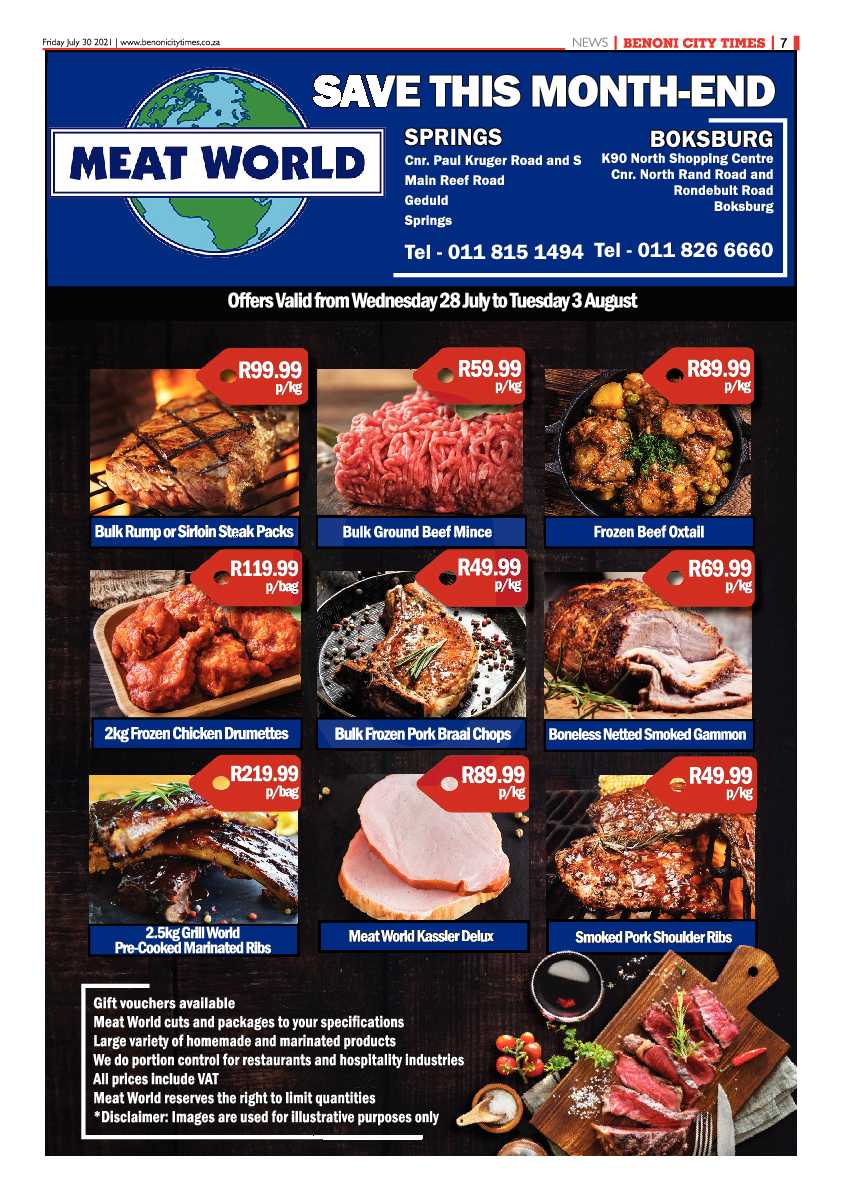 Benoni City Times 30 July 2021 page 7