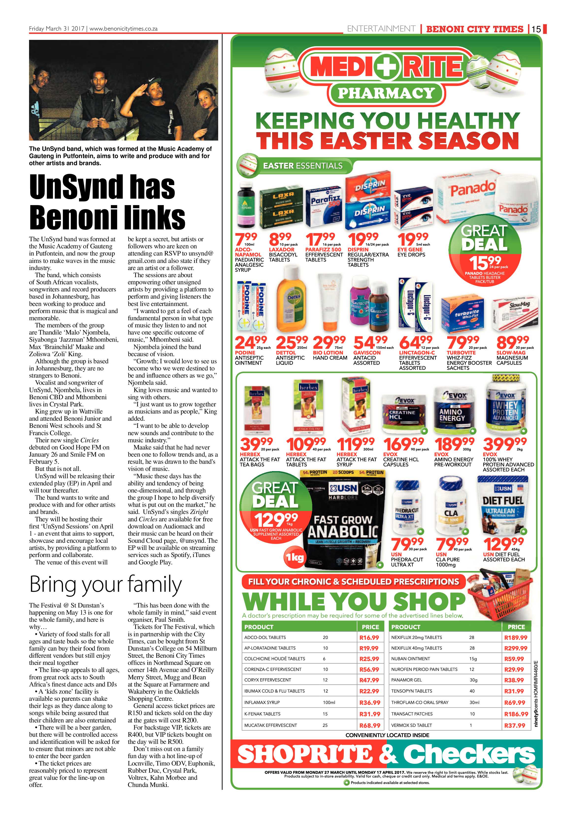 Benoni City Times 30 March 2017 page 15